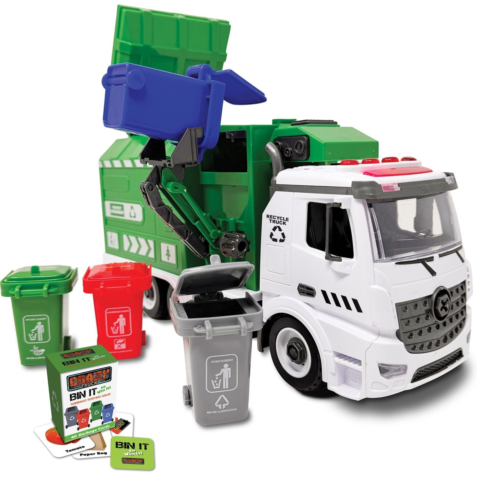 Thin Air Lights & Sound Recycling Garbage Truck