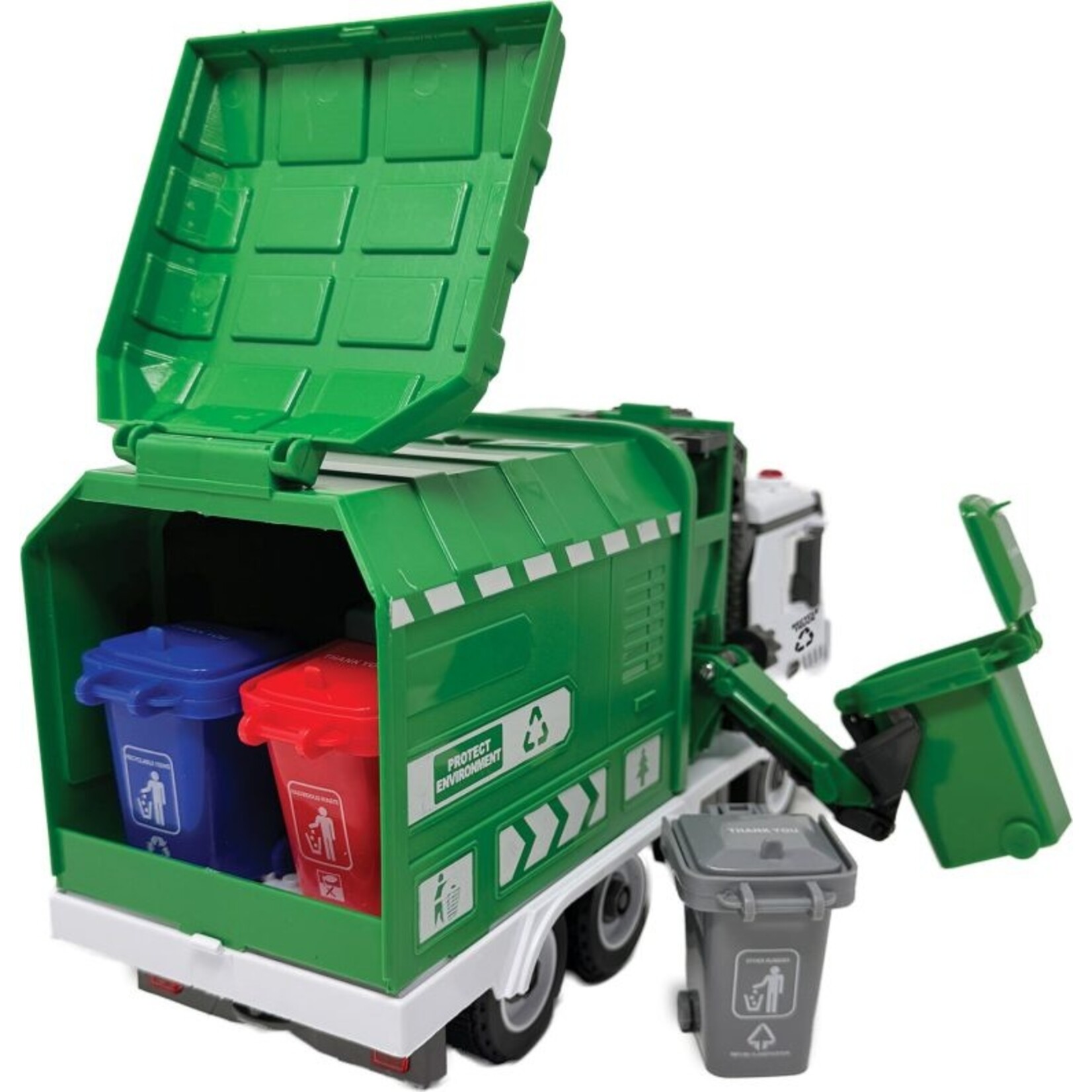 Thin Air Lights & Sound Recycling Garbage Truck