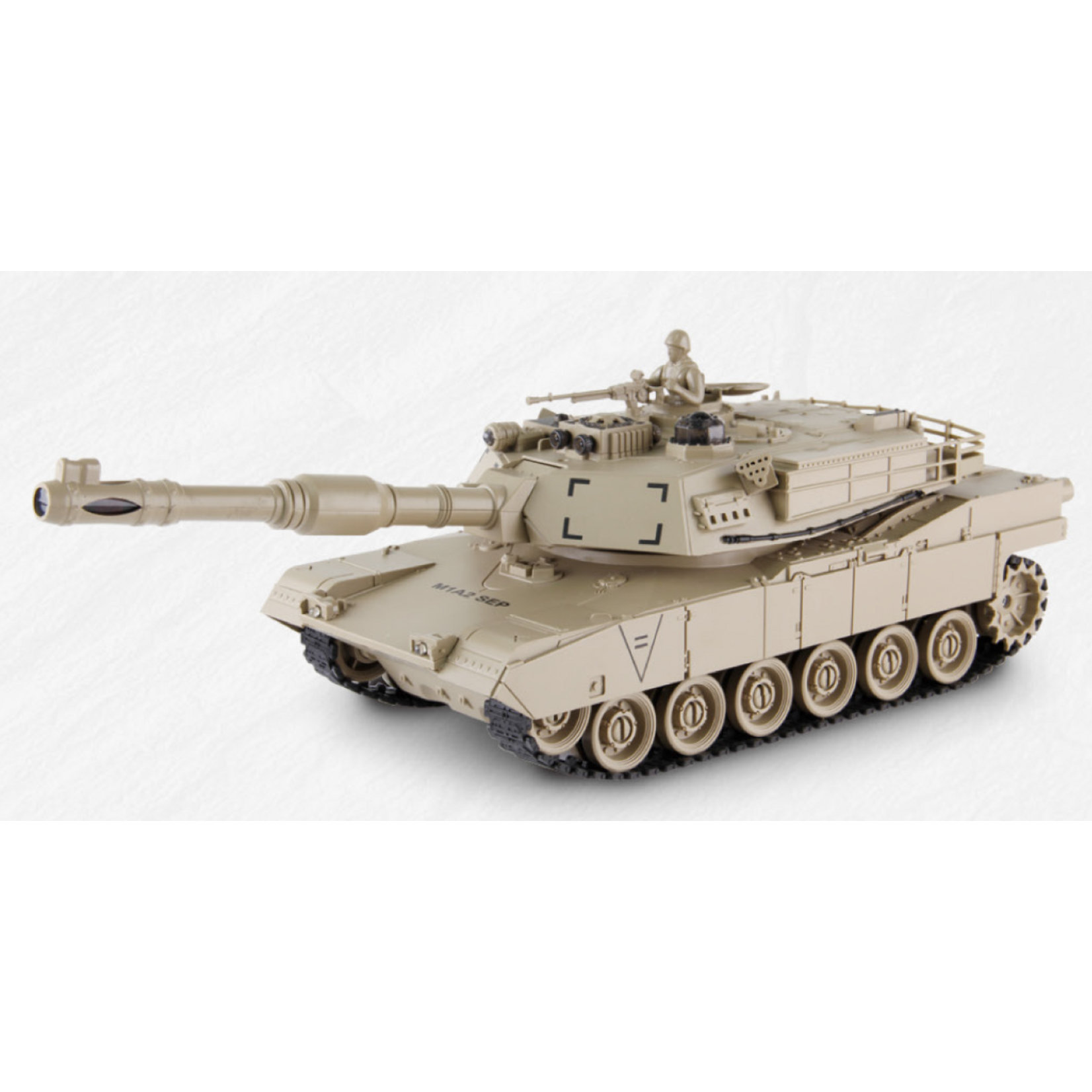 RC-PRO 99863 - 2.4Ghz RC IR Abrams Tank With Bunker