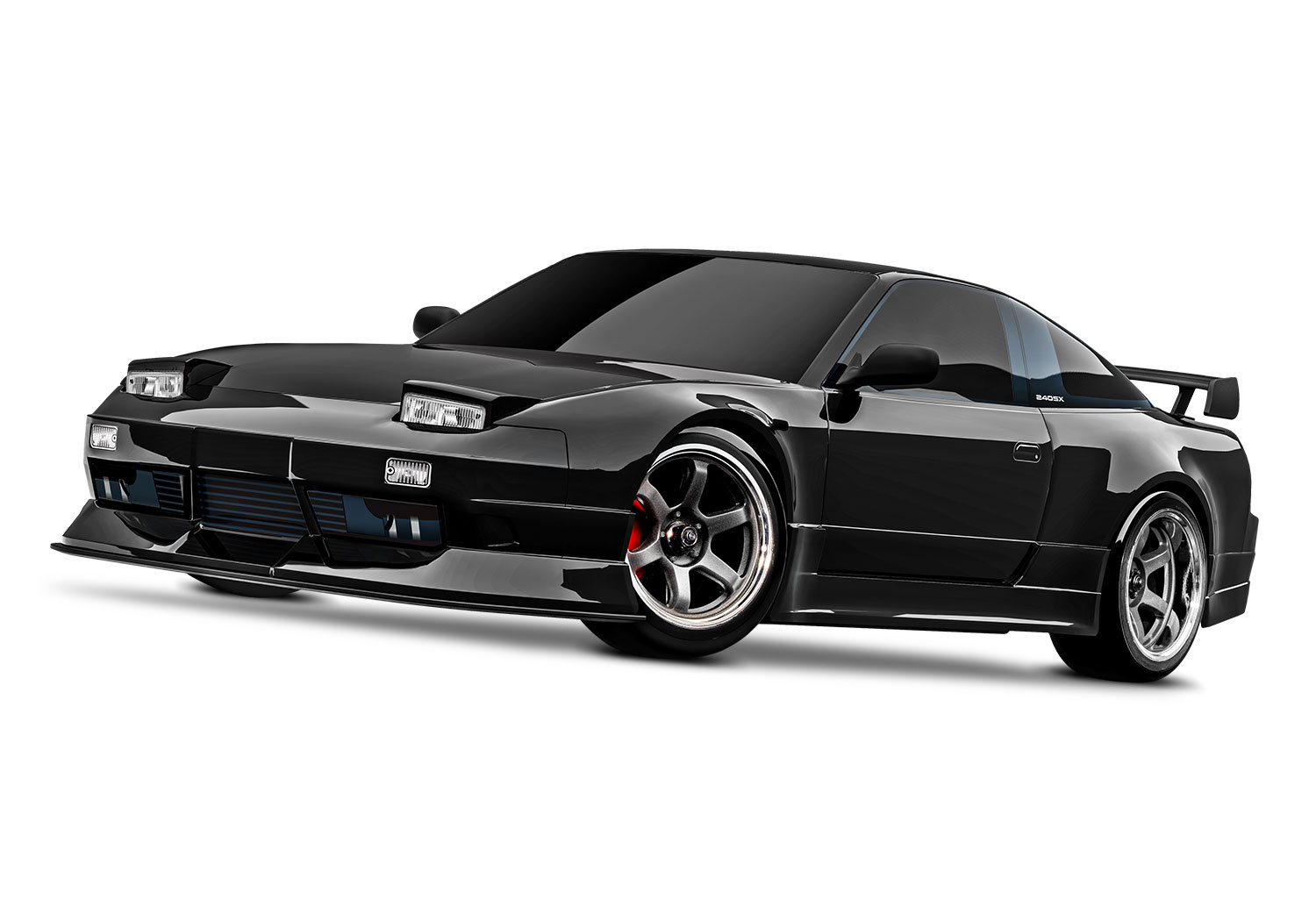 Traxxas 1052474BLK - 4-Tec Drift Nissan 240SX - Black - Hub Hobby
