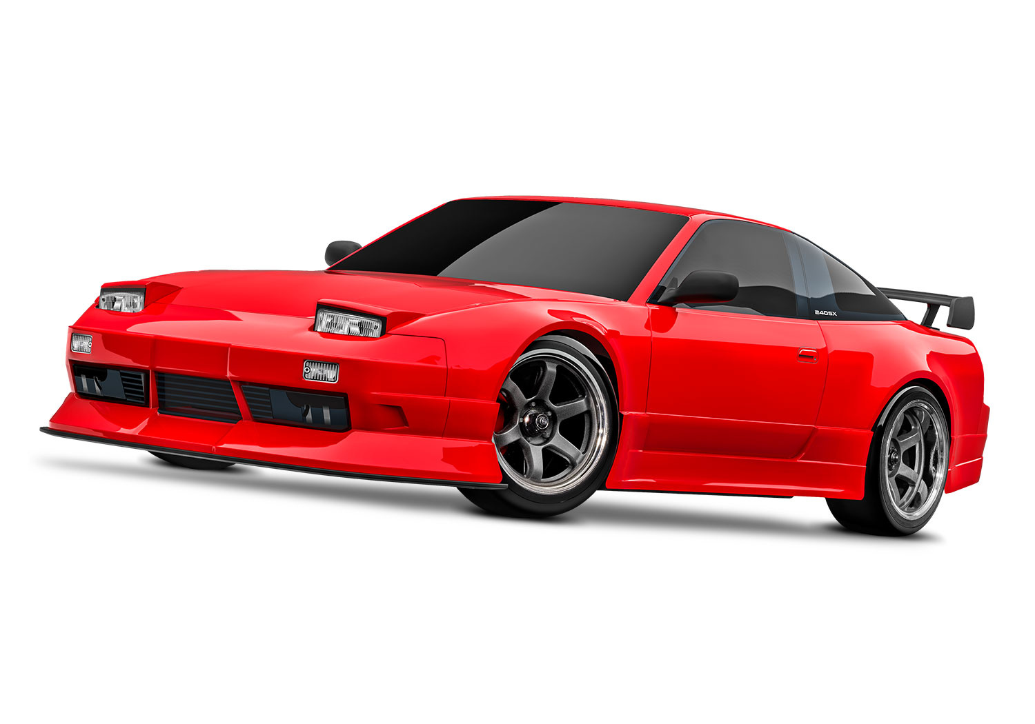 Traxxas 1052474RED- 4-Tec Drift Nissan 240SX - Red - Hub Hobby