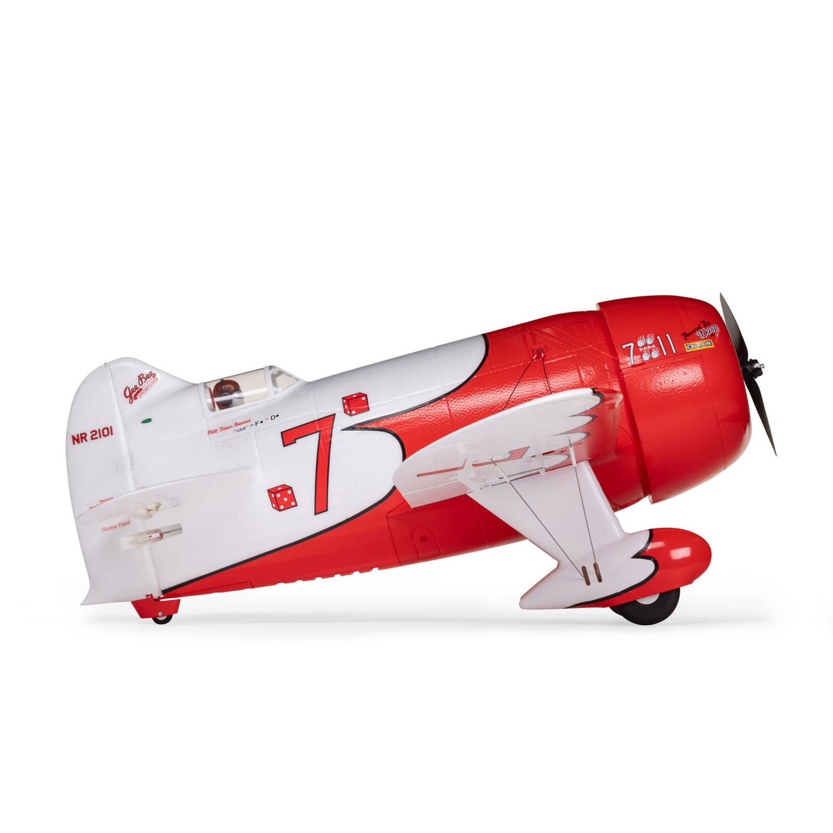 E-flite EFL020550 - Gee Bee R-2 1.0m BNF Basic With AS3X+ & SAFE