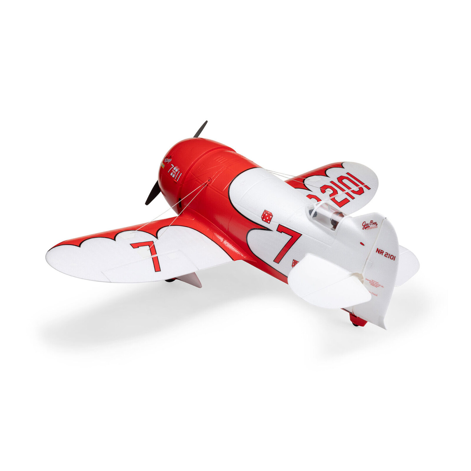 E-flite EFL020550 - Gee Bee R-2 1.0m BNF Basic With AS3X+ & SAFE