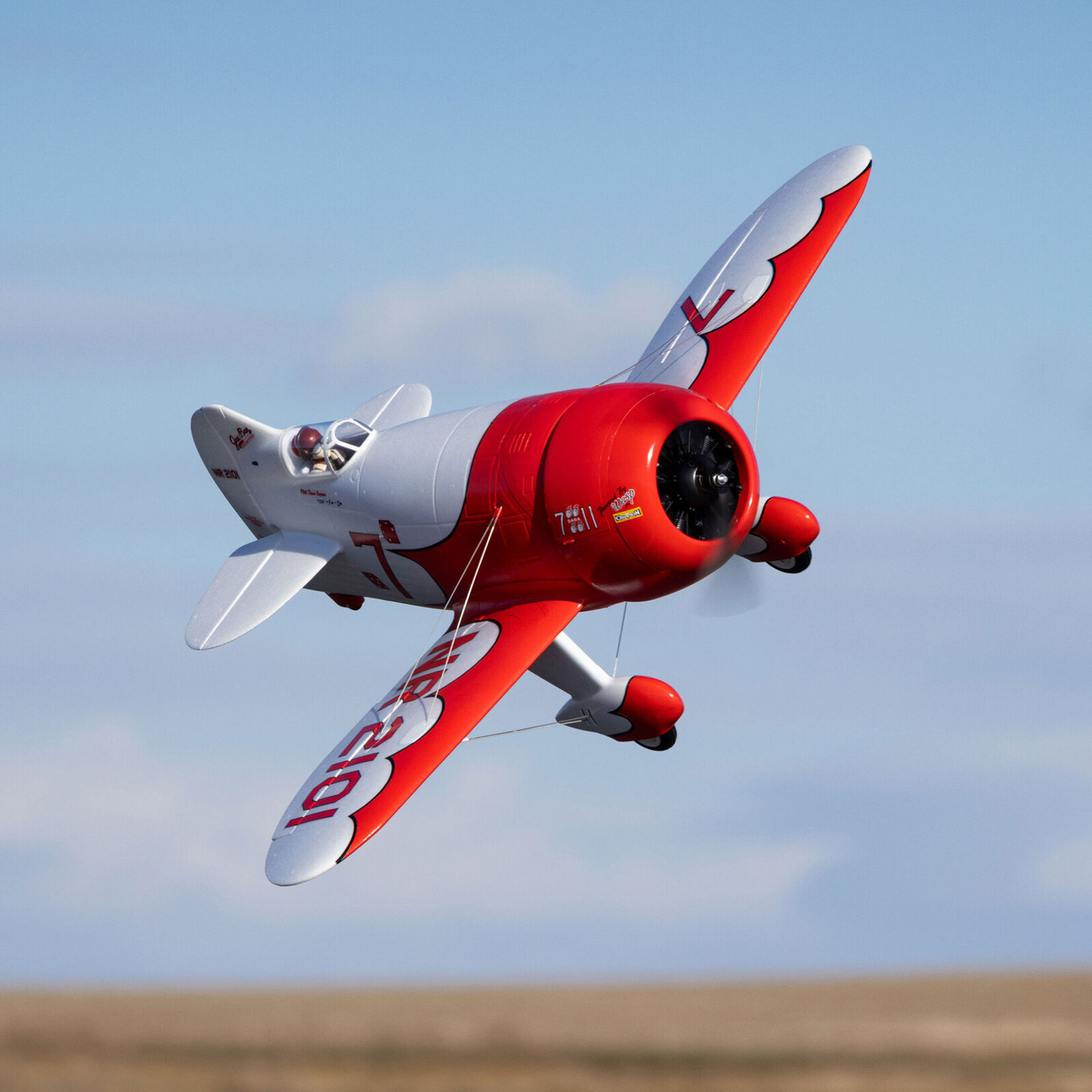 E-flite EFL020550 - Gee Bee R-2 1.0m BNF Basic With AS3X+ & SAFE