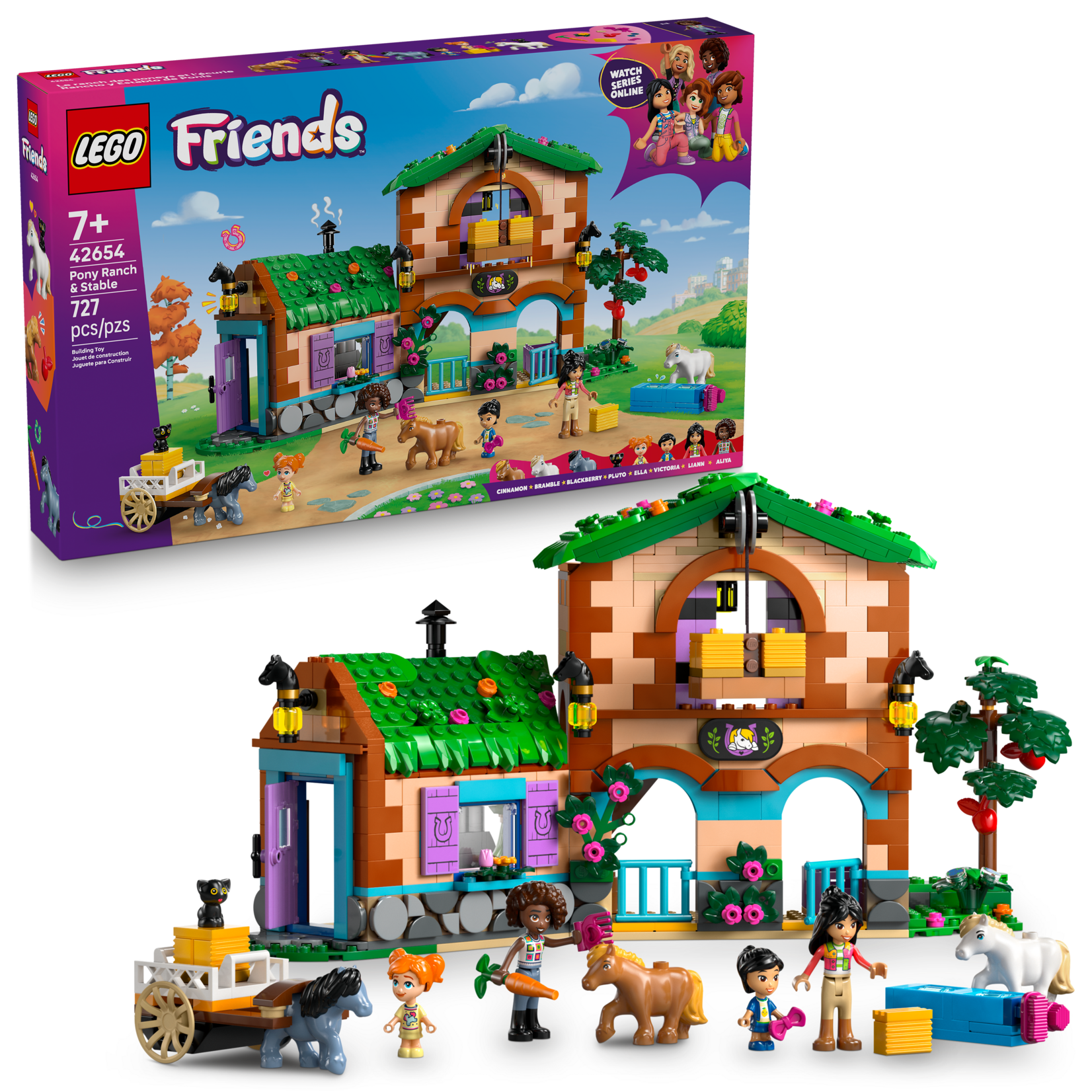 LEGO® Friends 42654 - Pony Ranch & Stable