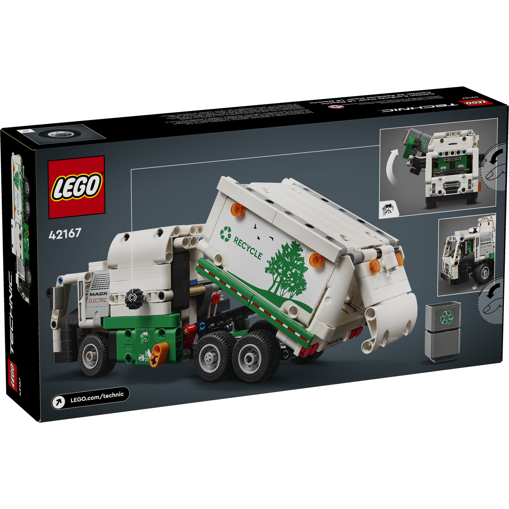 LEGO® Technic™ 42167 - Mack LR Electric Garbage Truck
