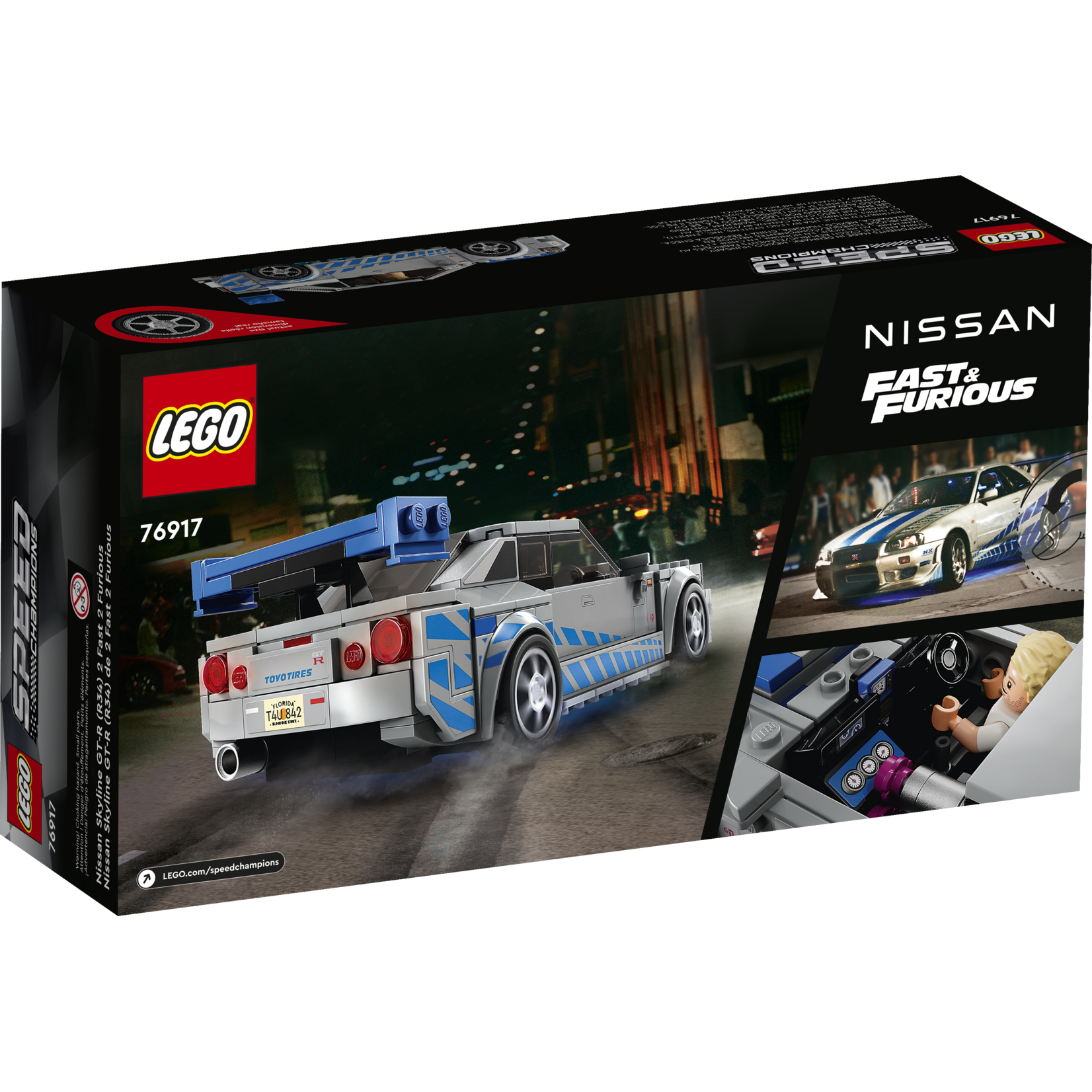 LEGO® Speed Champions 76917 - 2F & 2F Nissan Skyline GT-R