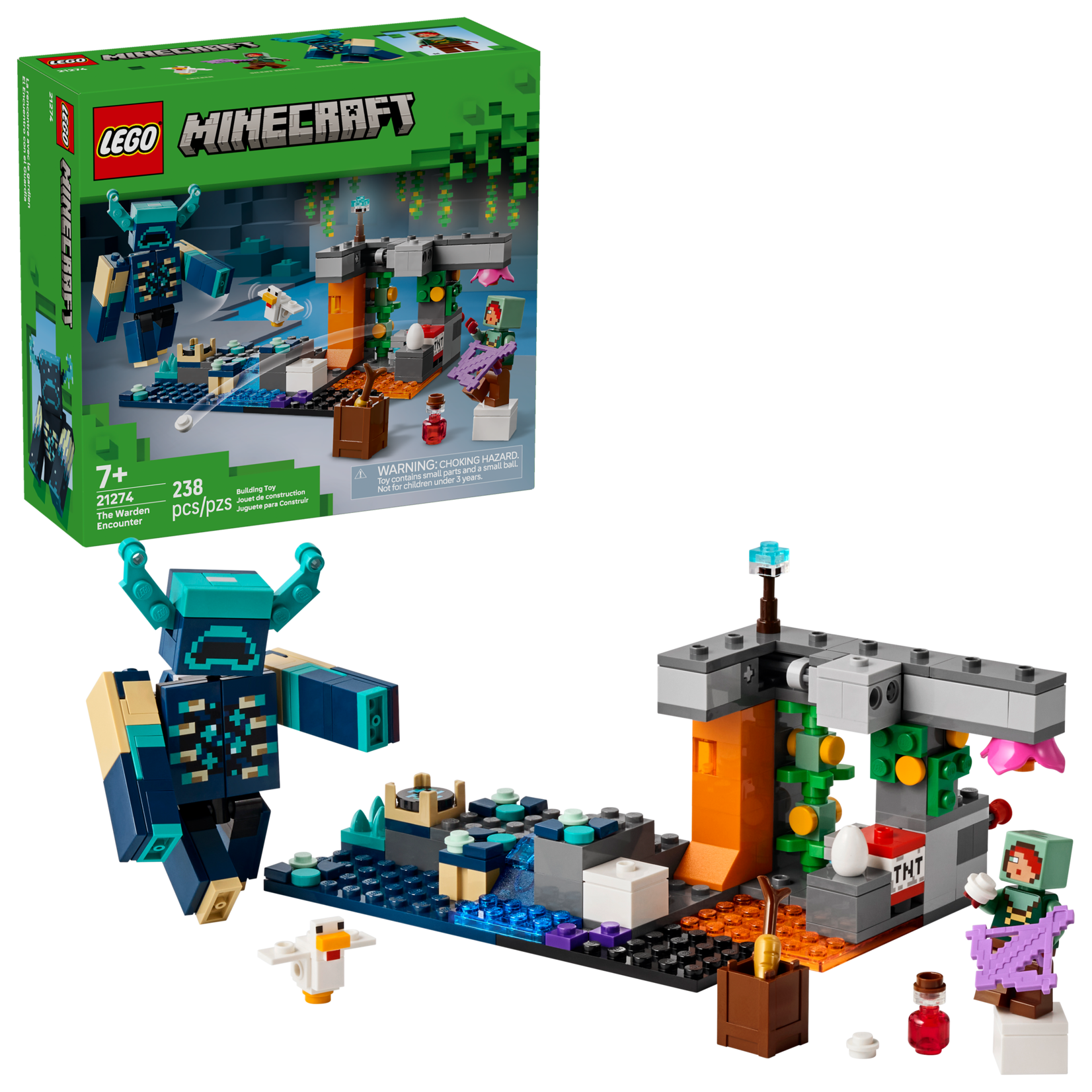 LEGO® Minecraft 21274 - The Warden Encounter