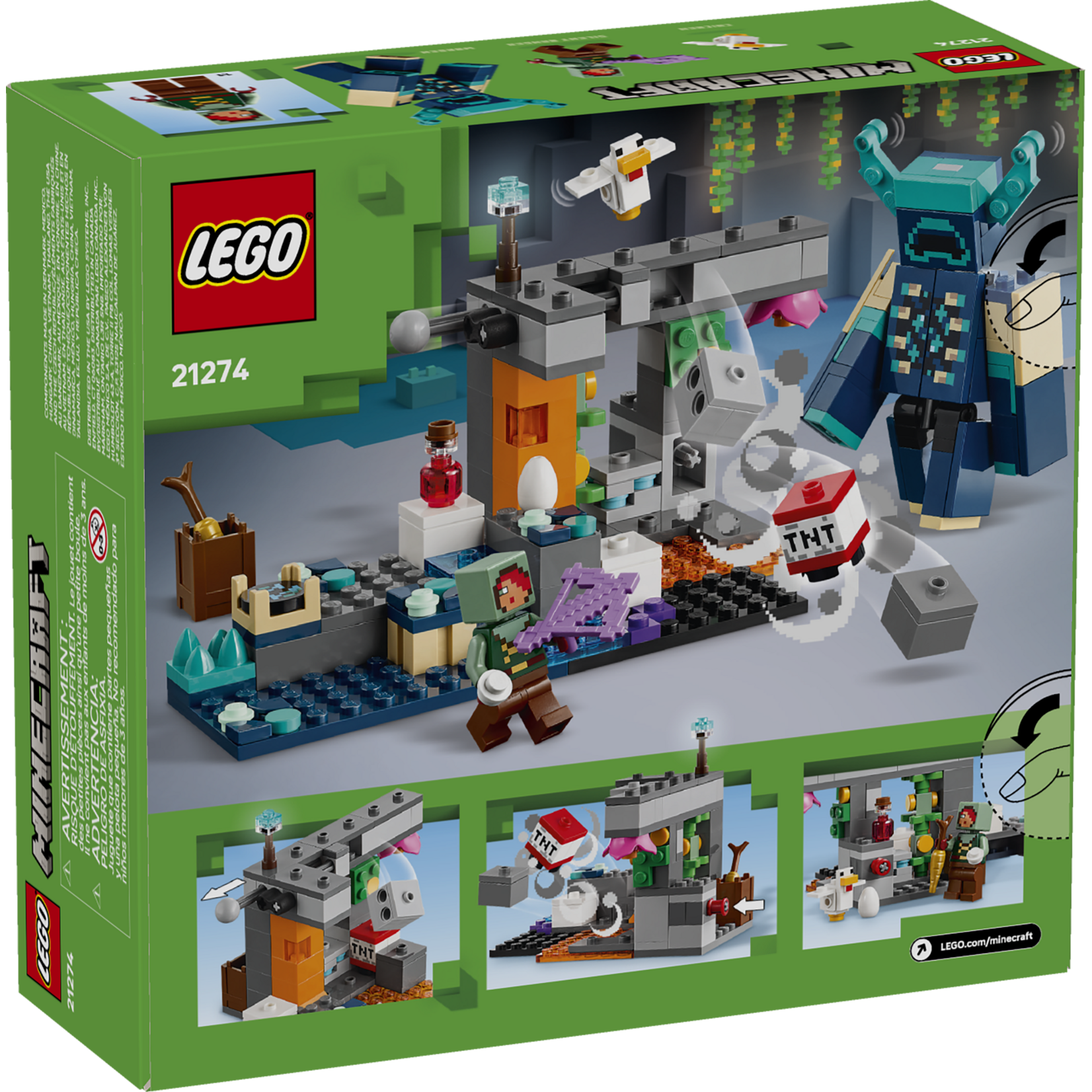 LEGO® Minecraft 21274 - The Warden Encounter