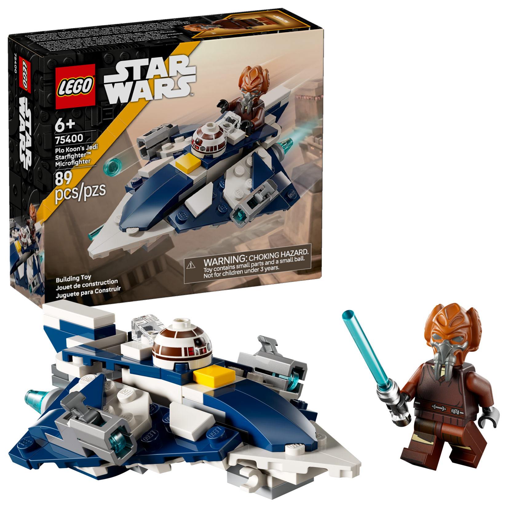 LEGO® Star Wars™ 75400 - Plo Koon's Jedi Starfighter™ Microfighter