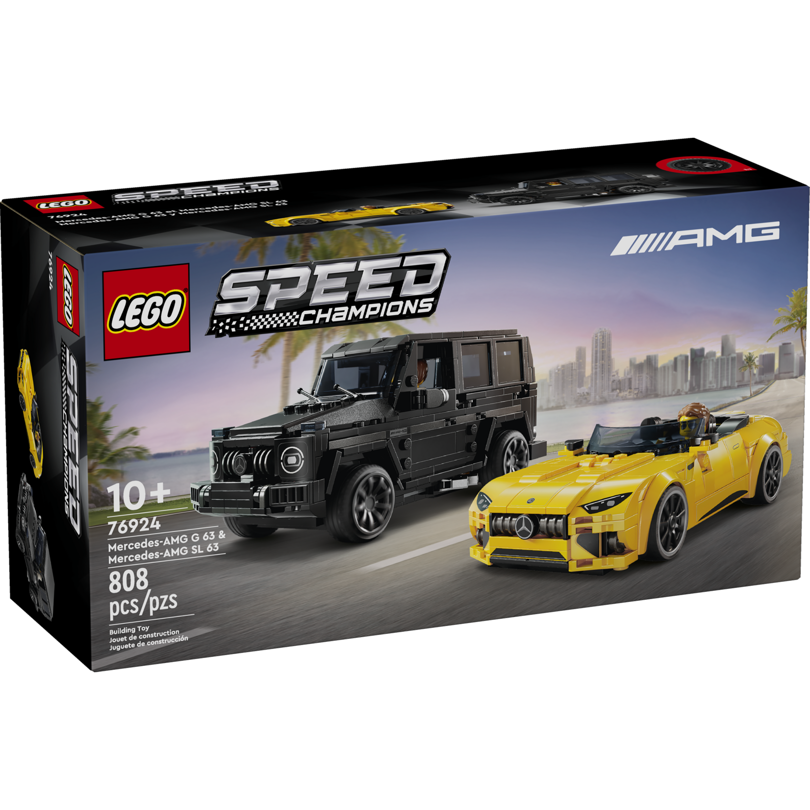 LEGO® Speed Champions 76924 - Mercedes-AMG G 63 & Mercedes-AMG SL63