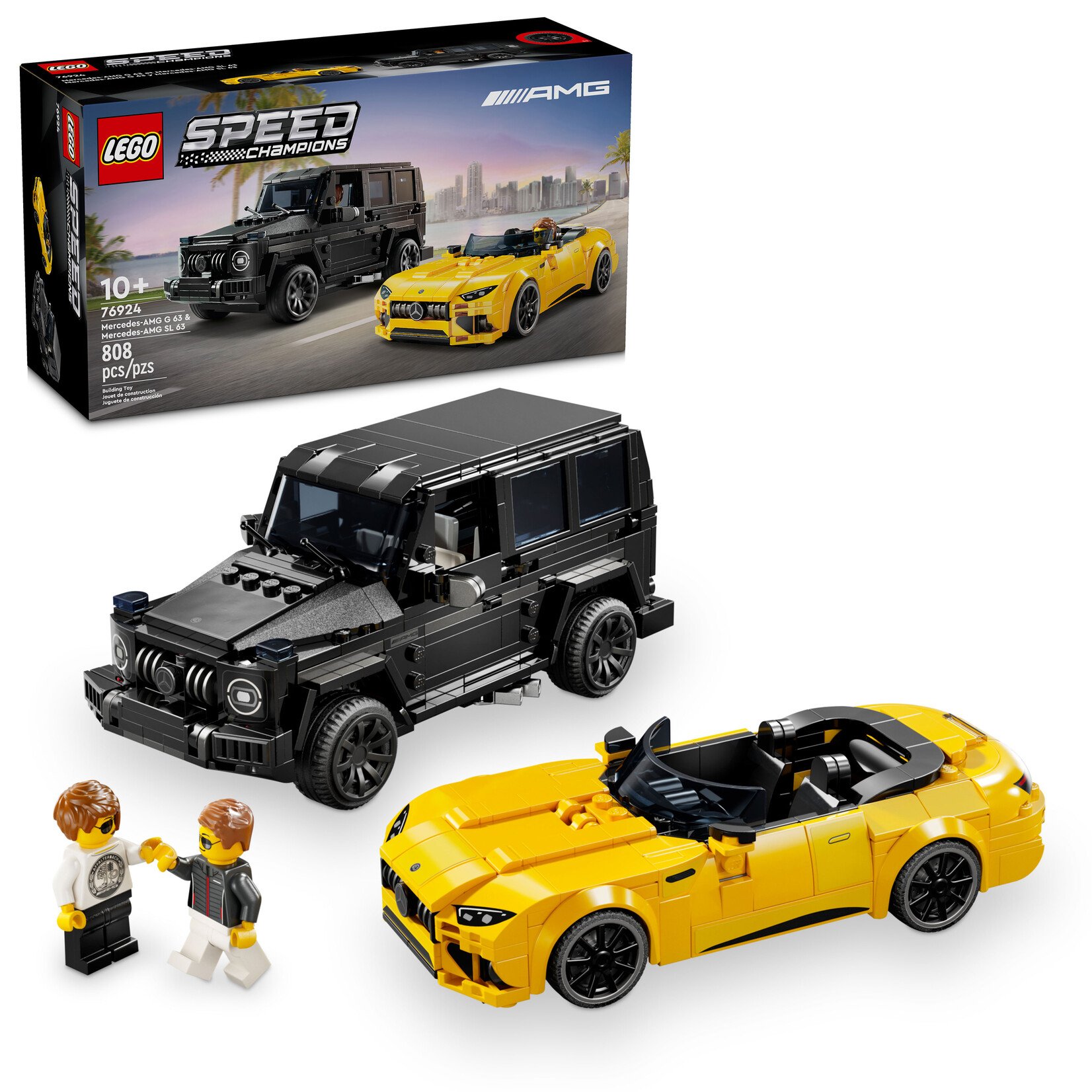 LEGO® Speed Champions 76924 - Mercedes-AMG G 63 & Mercedes-AMG SL63