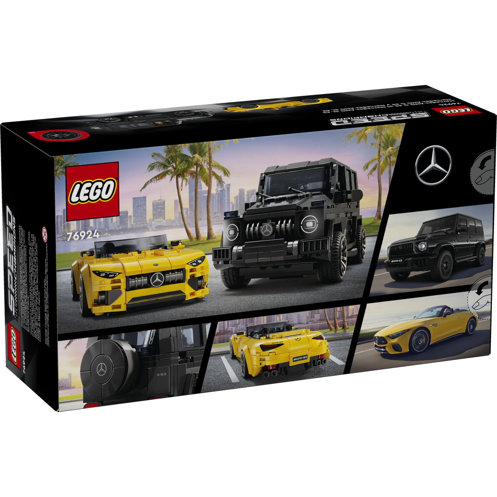 LEGO® Speed Champions 76924 - Mercedes-AMG G 63 & Mercedes-AMG SL63