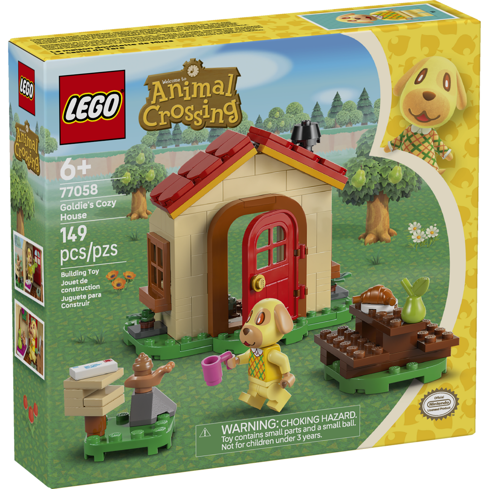LEGO® Animal Crossing™ 77058 - Goldie's Cozy House