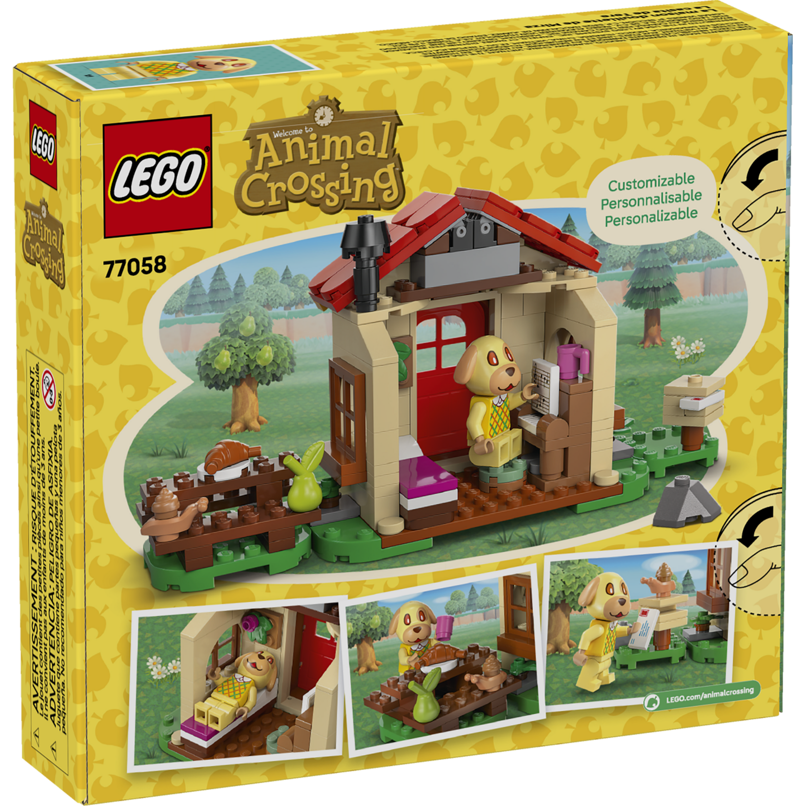 LEGO® Animal Crossing™ 77058 - Goldie's Cozy House