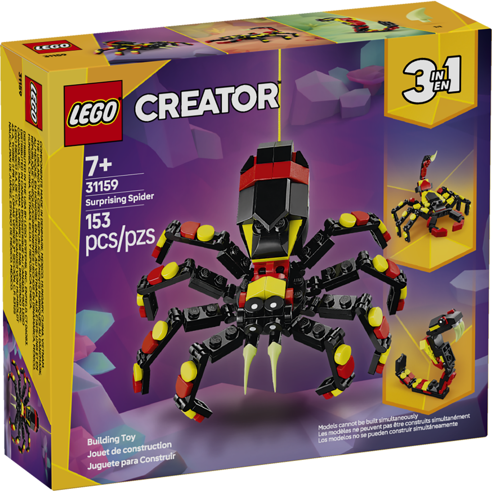 LEGO® Creator 31159 - Wild Animals: Surprising Spider