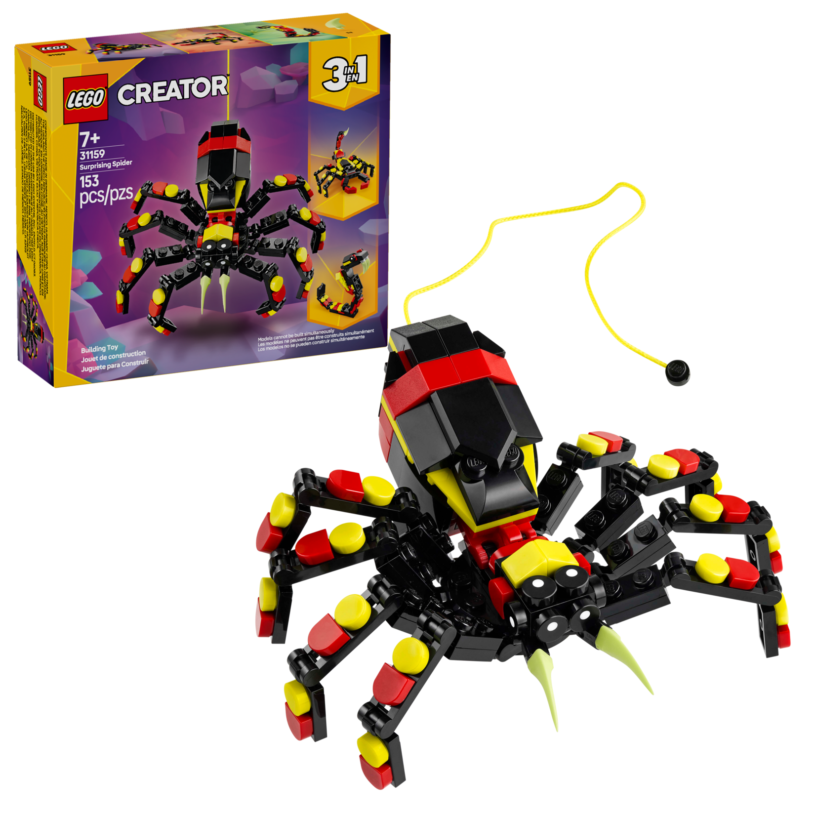 LEGO® Creator 31159 - Wild Animals: Surprising Spider