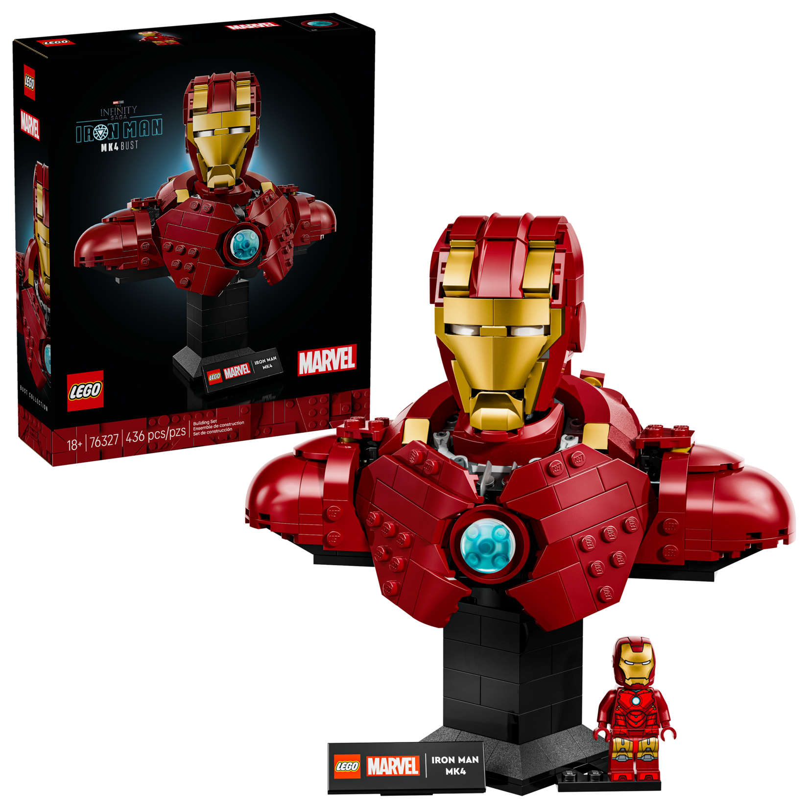 LEGO® Marvel 76327 - Iron Man MK4 Bust