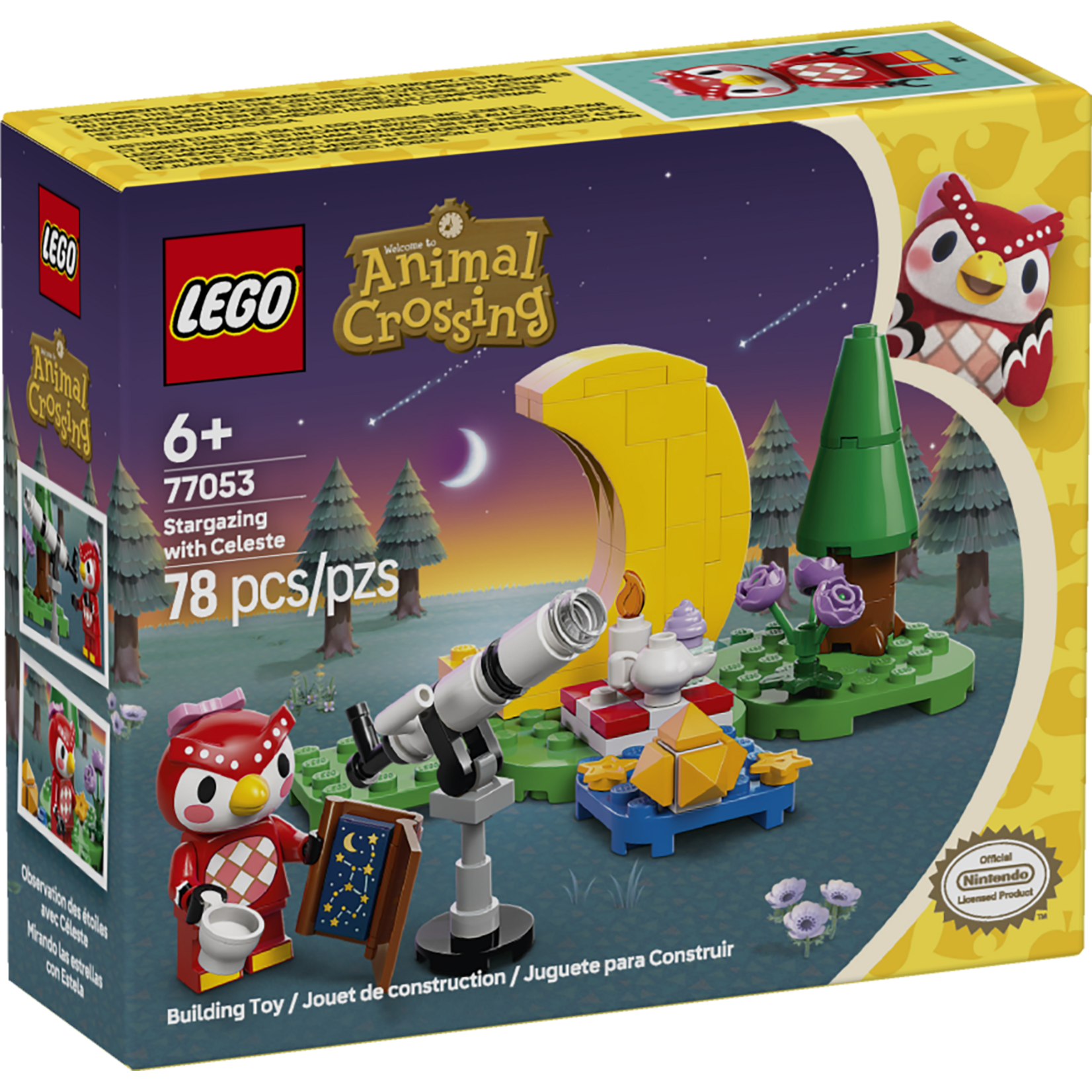 LEGO® Animal Crossing™ 77053 - Stargazing with Celeste