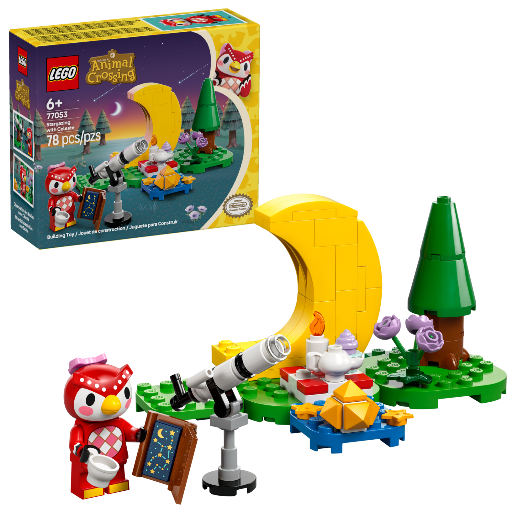 LEGO® Animal Crossing™ 77053 - Stargazing with Celeste
