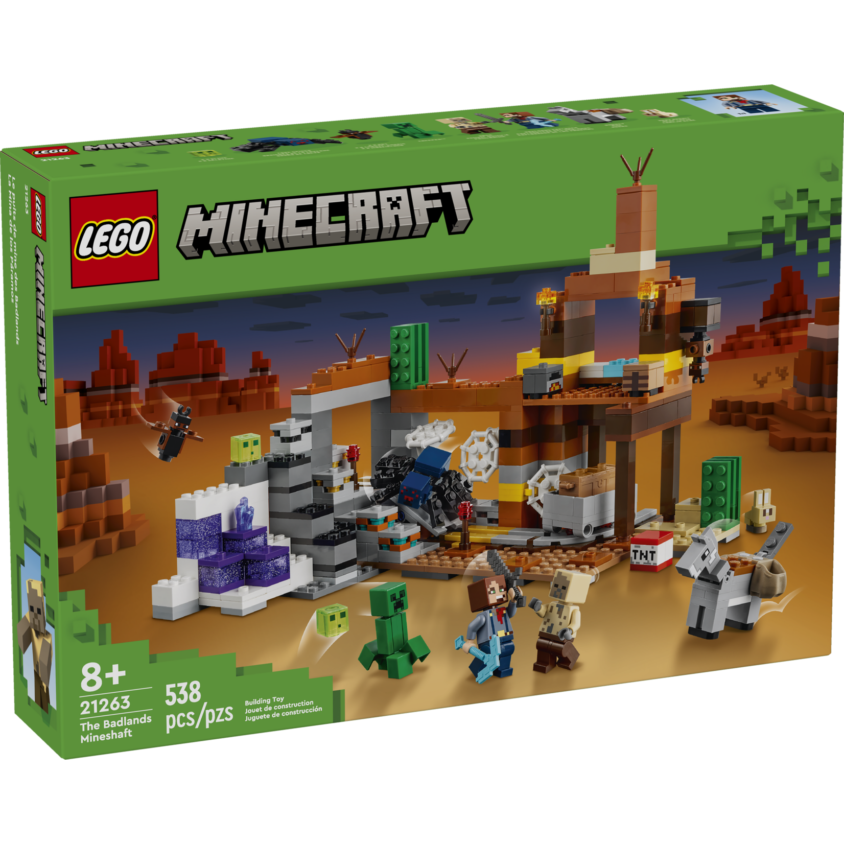 LEGO® Minecraft 21263 - The Badlands Mineshaft