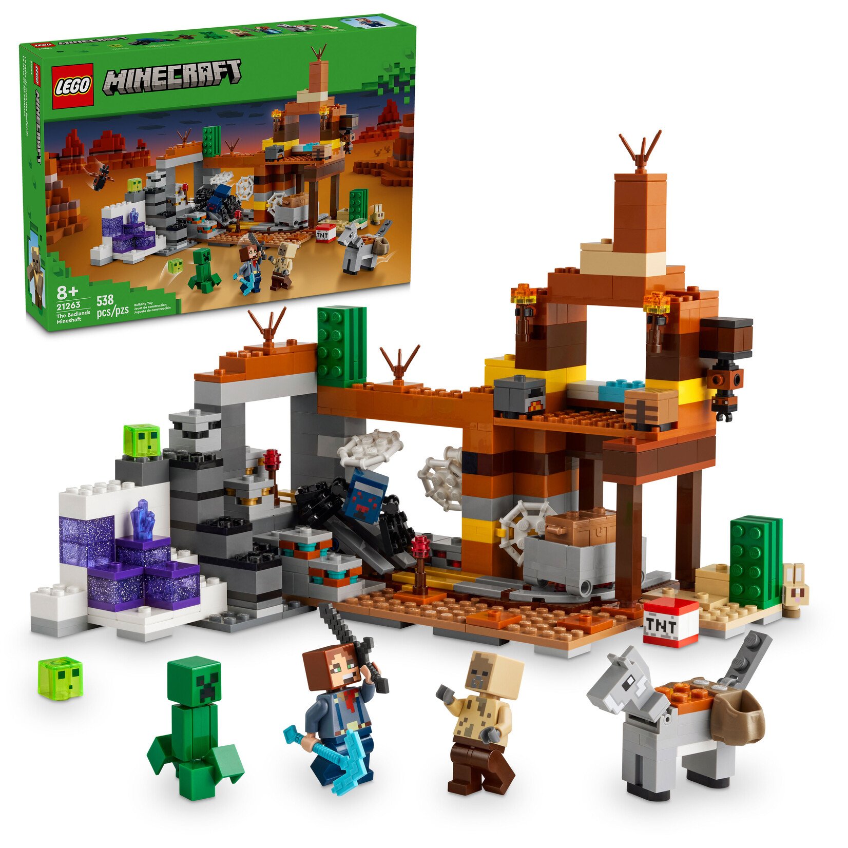 LEGO® Minecraft 21263 - The Badlands Mineshaft