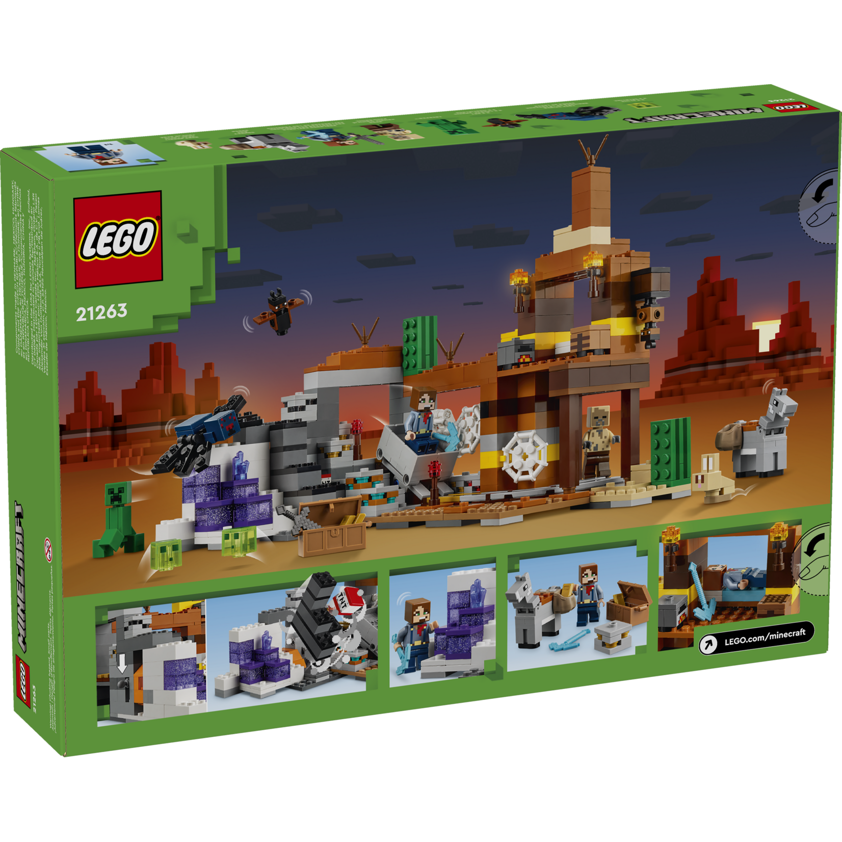 LEGO® Minecraft 21263 - The Badlands Mineshaft