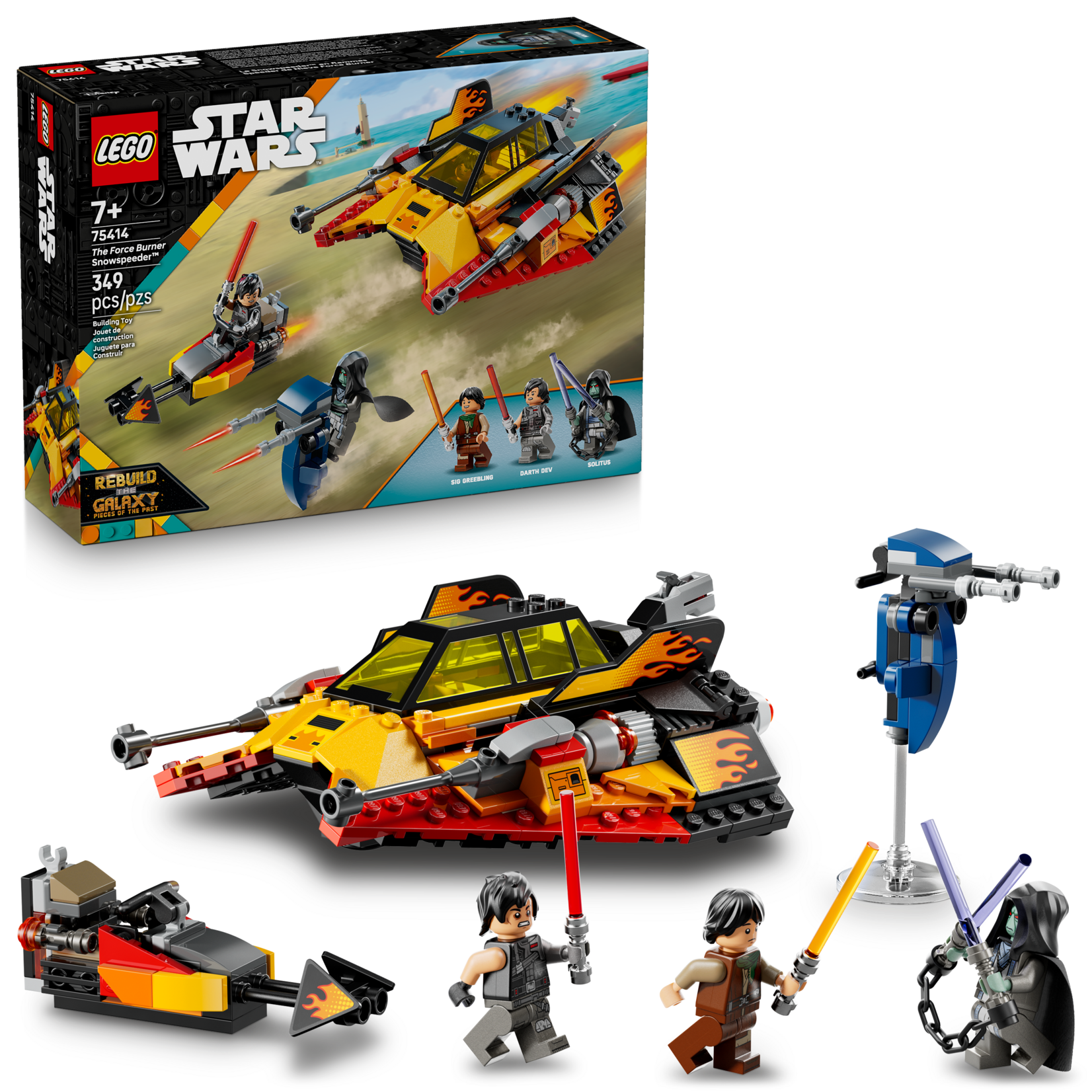LEGO® Star Wars™ 75414 - The Force Burner Snowspeeder