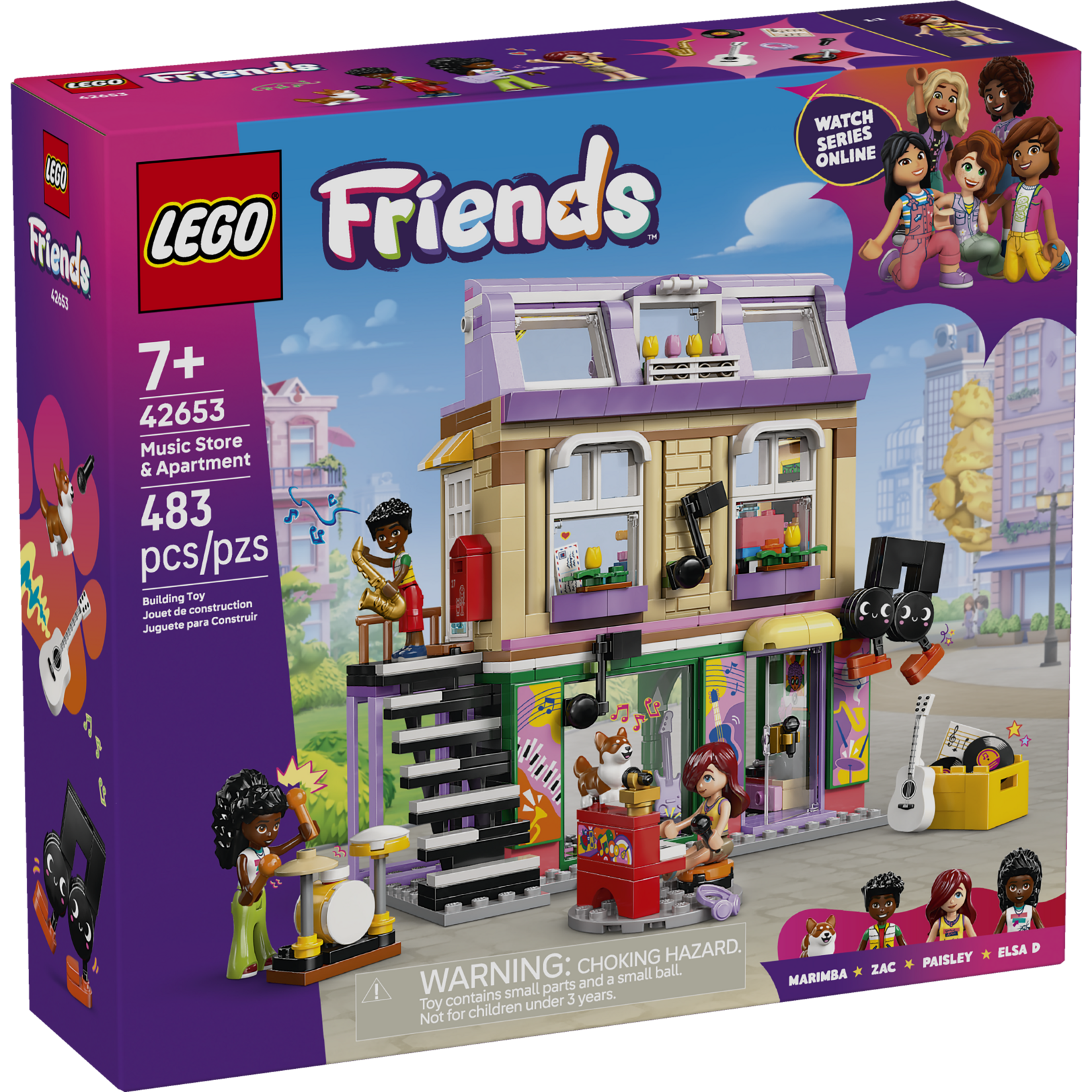 LEGO® Friends 42653 - Music Store & Apartment