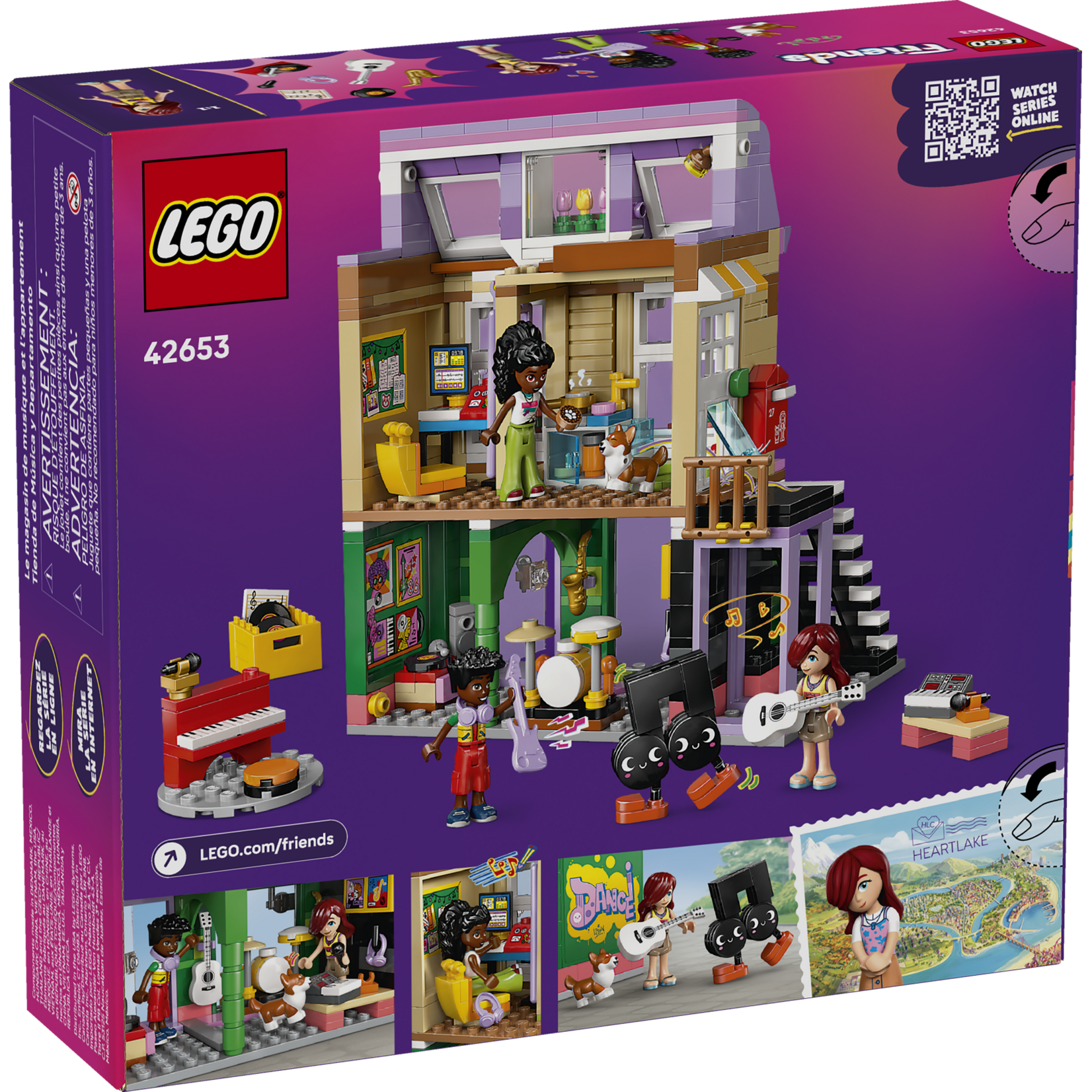 LEGO® Friends 42653 - Music Store & Apartment