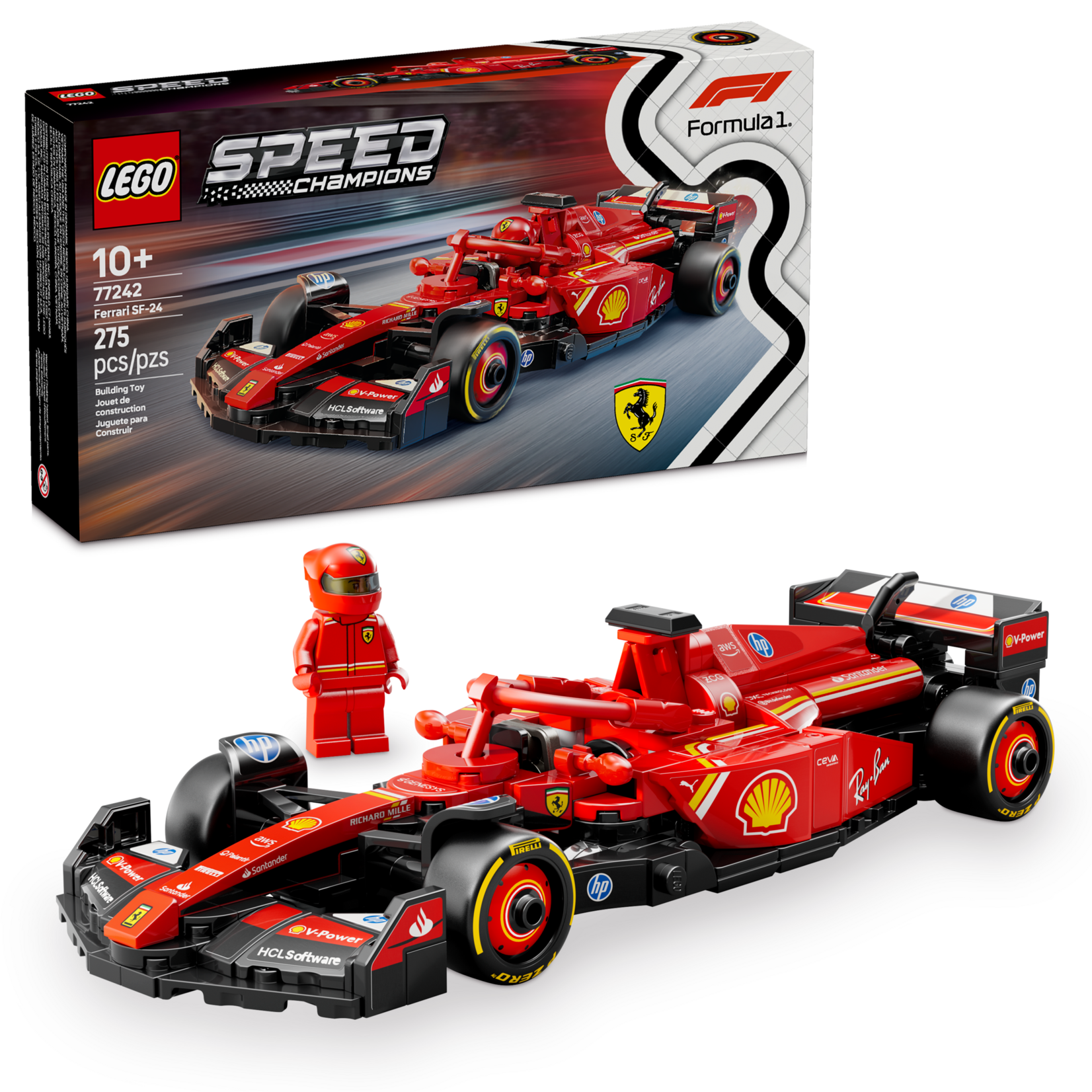 LEGO® Speed Champions 77242 - Ferrari SF-24 F1 Race Car