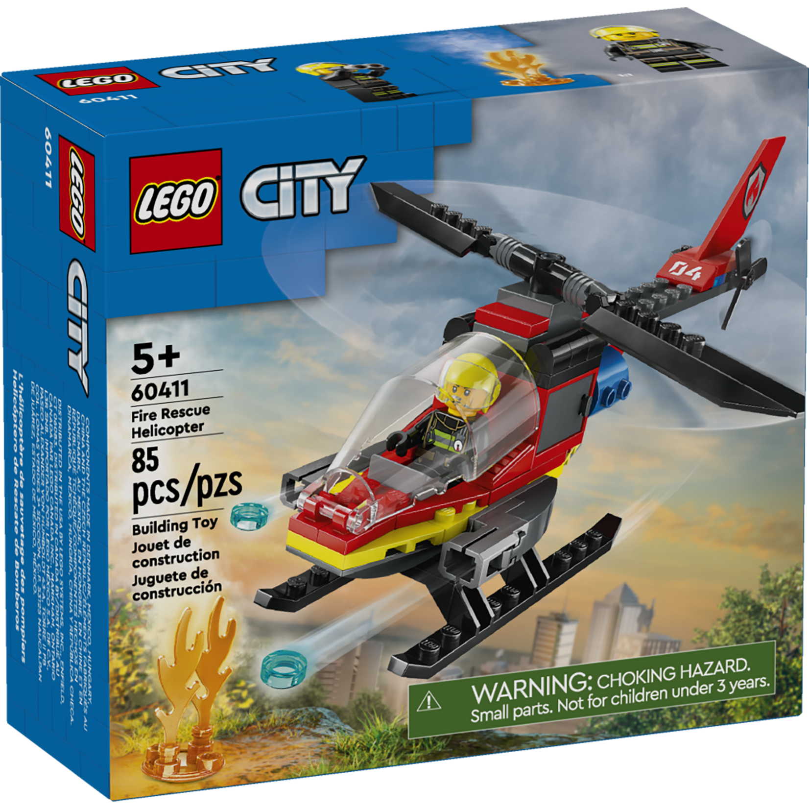 LEGO® City 60411 - Fire Rescue Helicopter