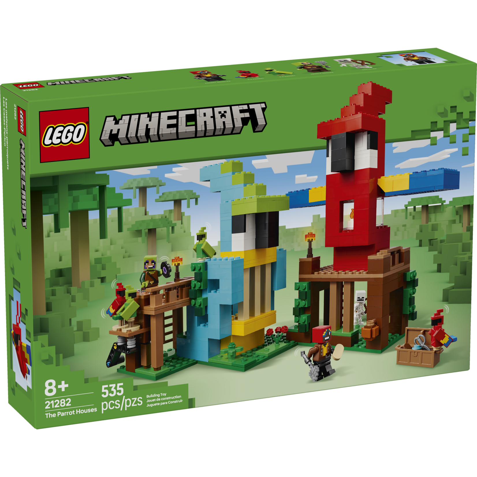 LEGO® Minecraft 21282 - The Parrot Houses
