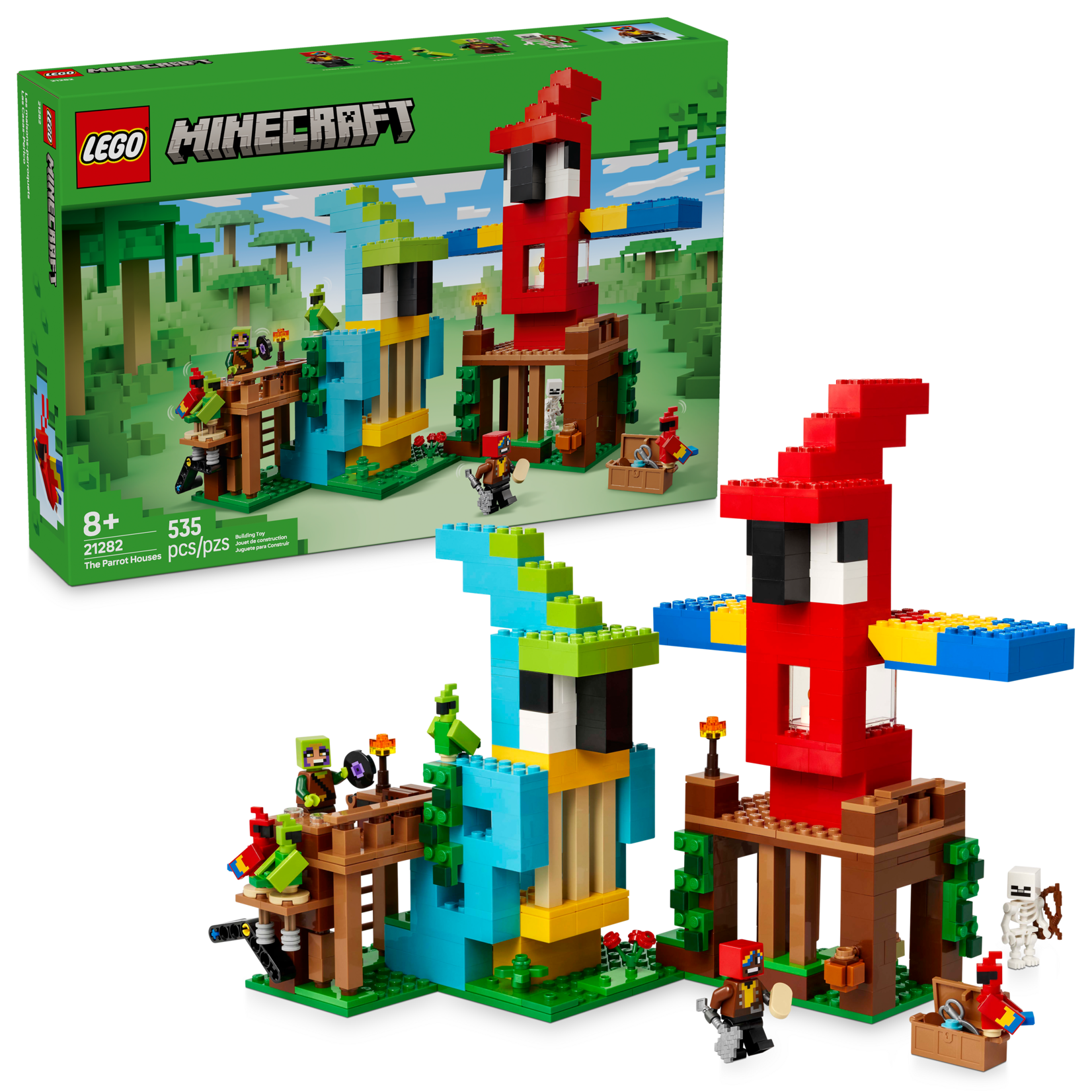 LEGO® Minecraft 21282 - The Parrot Houses