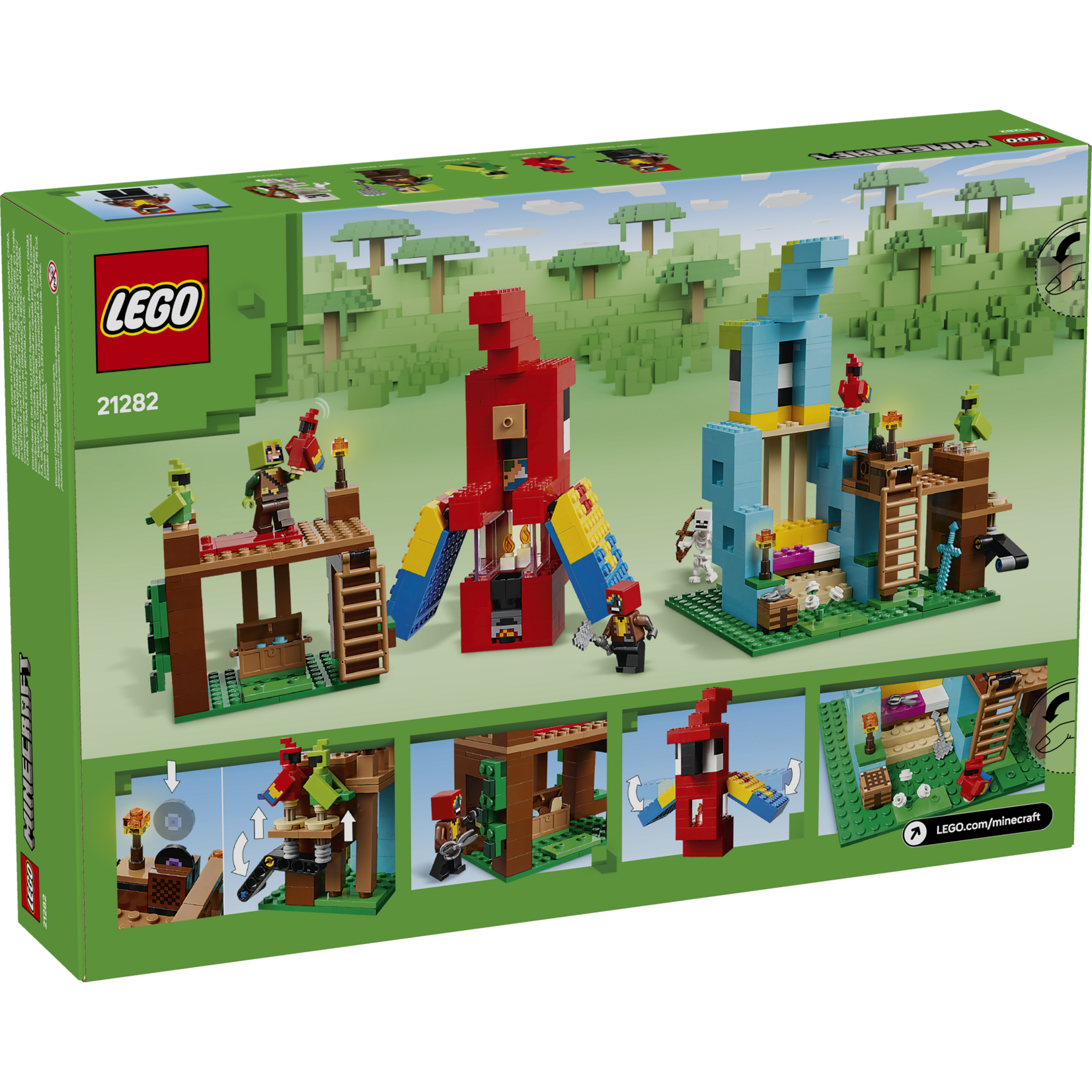 LEGO® Minecraft 21282 - The Parrot Houses