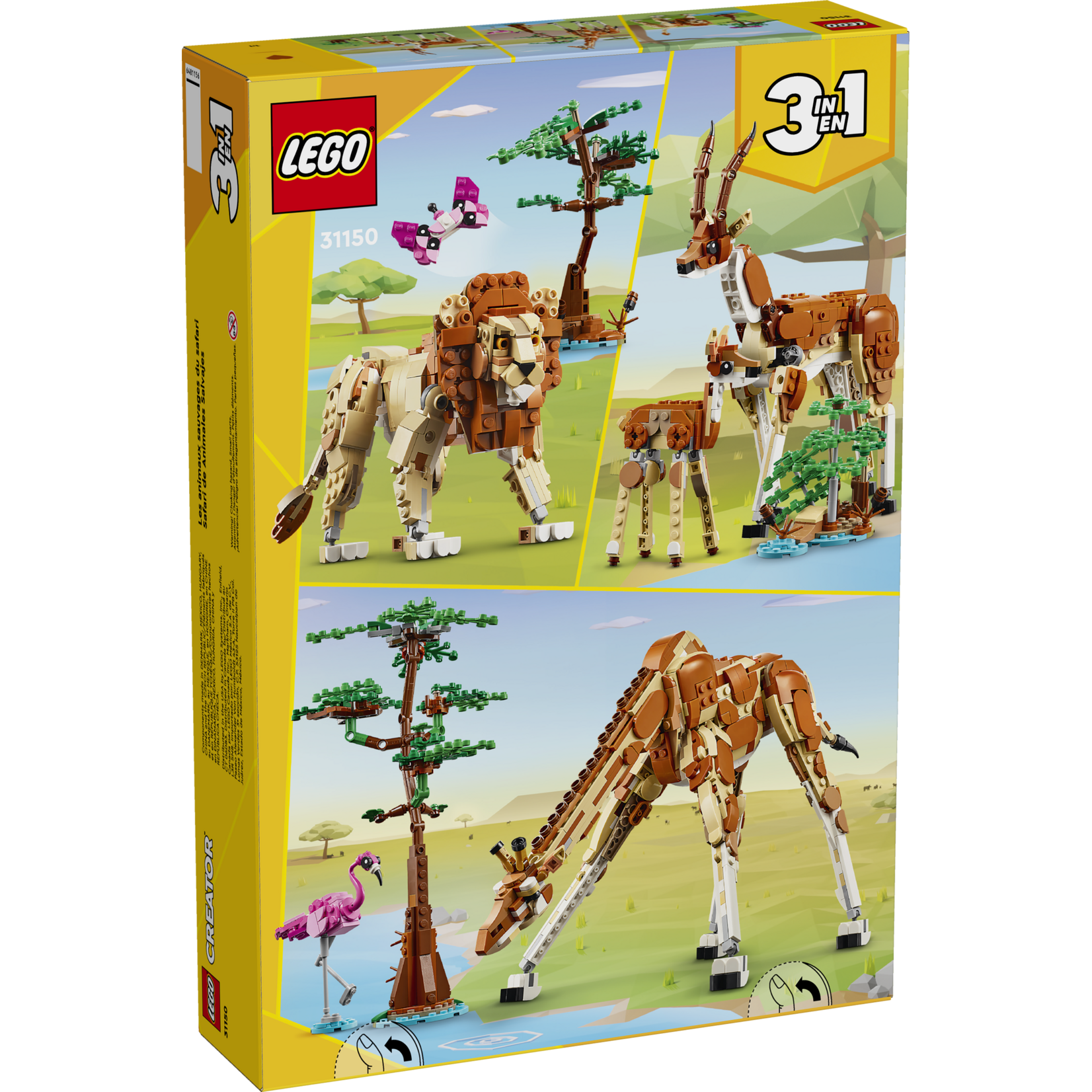 LEGO® Creator 31150 - Wild Safari Animals