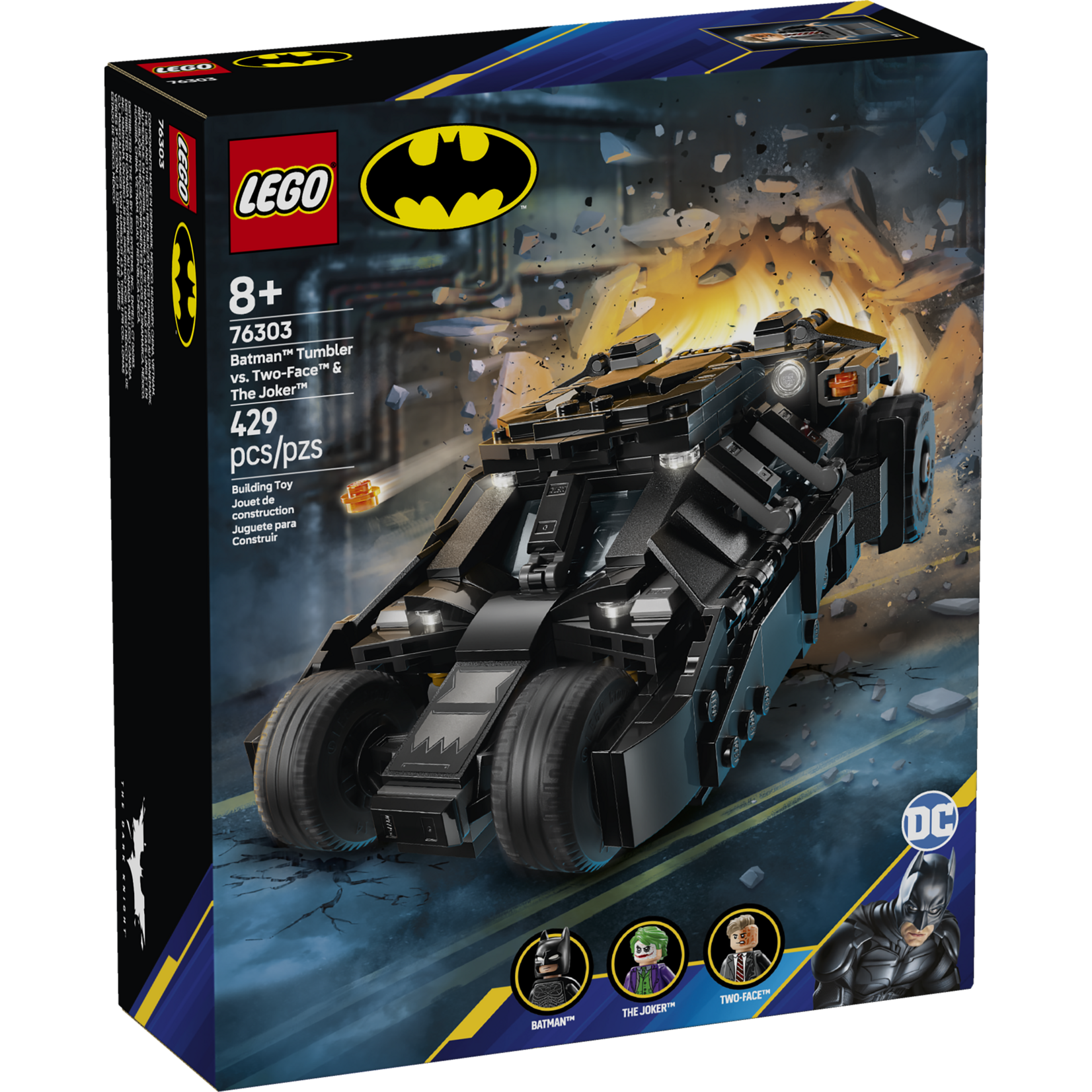 LEGO® Batman 76303 - Batman Tumbler vs. Two-Face & The Joker