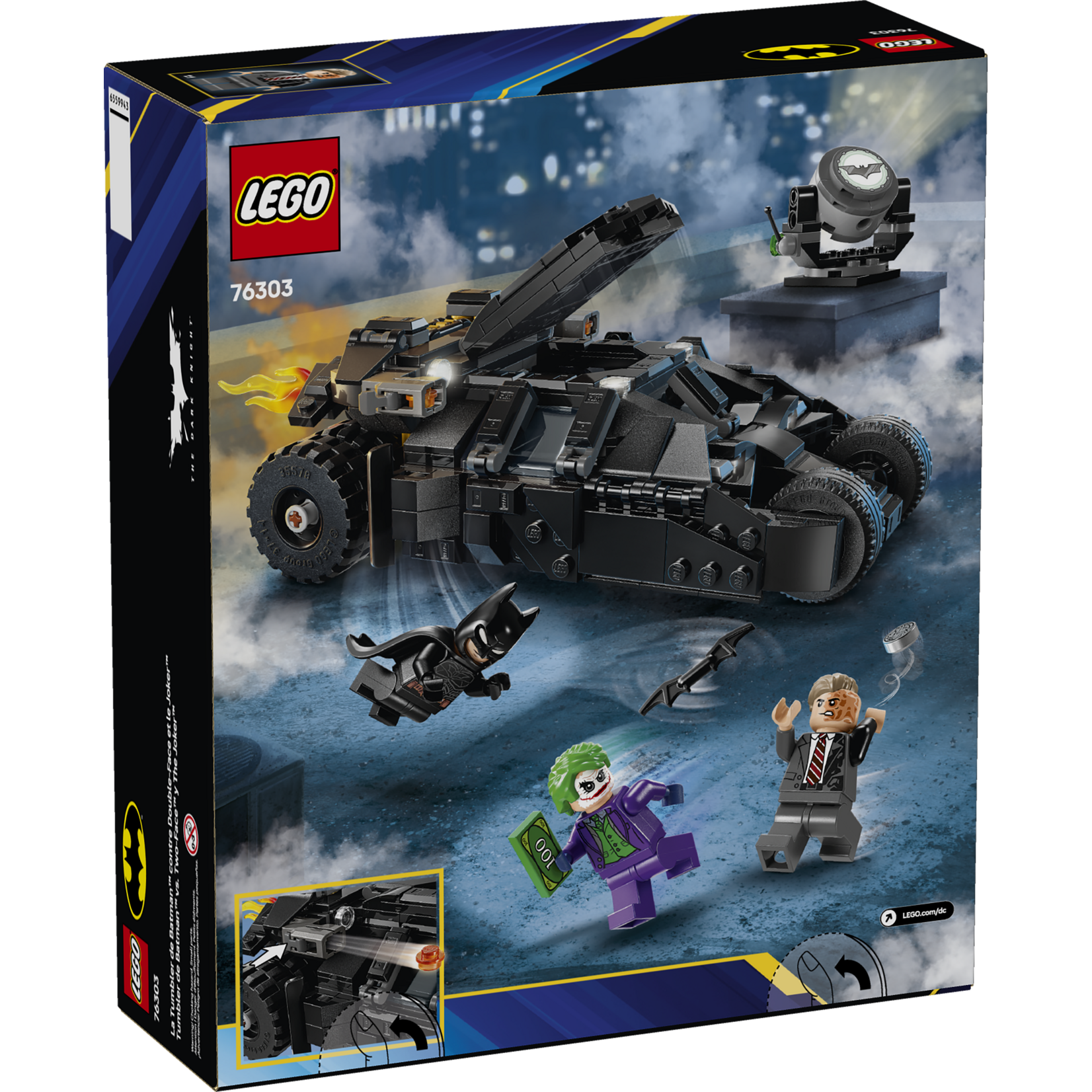LEGO® Batman 76303 - Batman Tumbler vs. Two-Face & The Joker