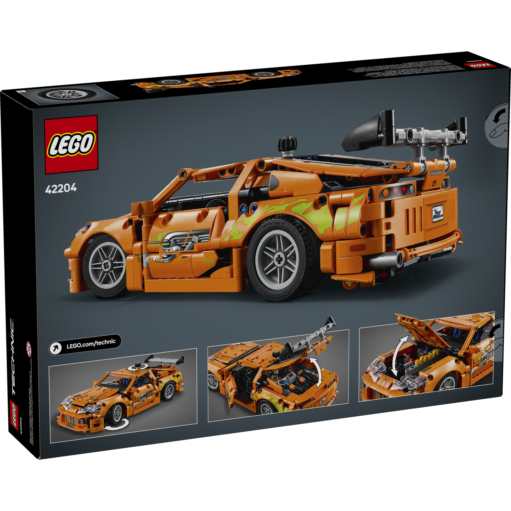 LEGO® Technic™ 42204 - Fast & Furious Toyota Supra MK4