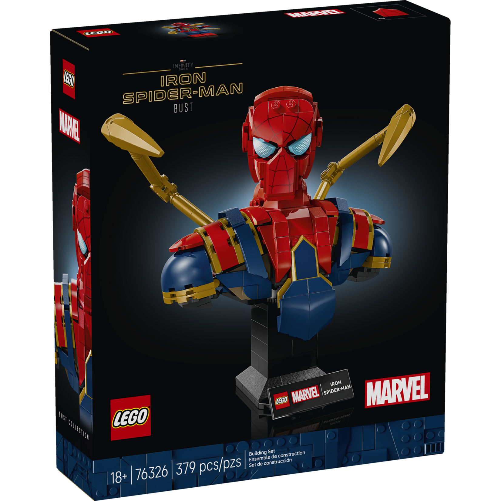 LEGO® Marvel 76326 - Iron Spider-Man Bust