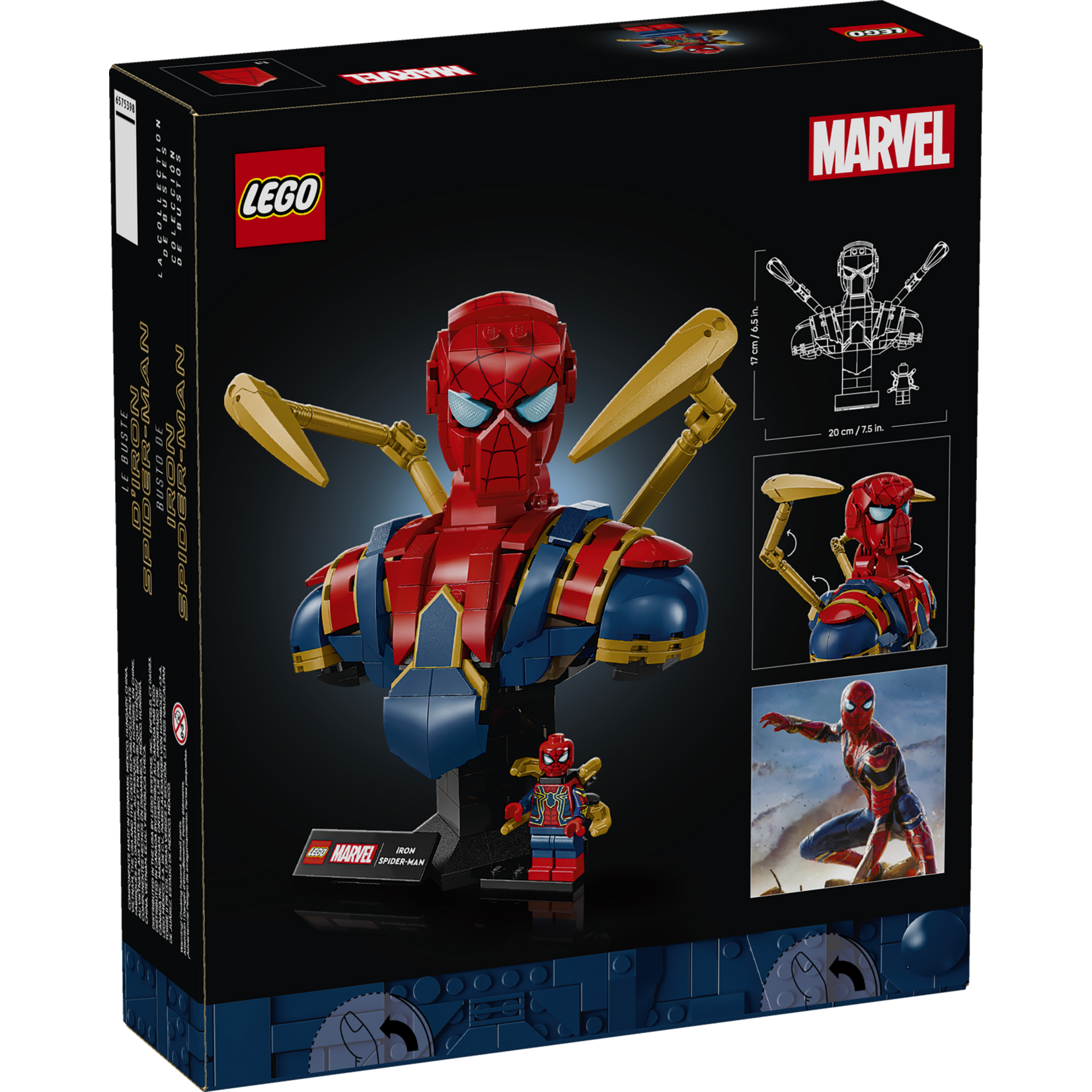 LEGO® Marvel 76326 - Iron Spider-Man Bust