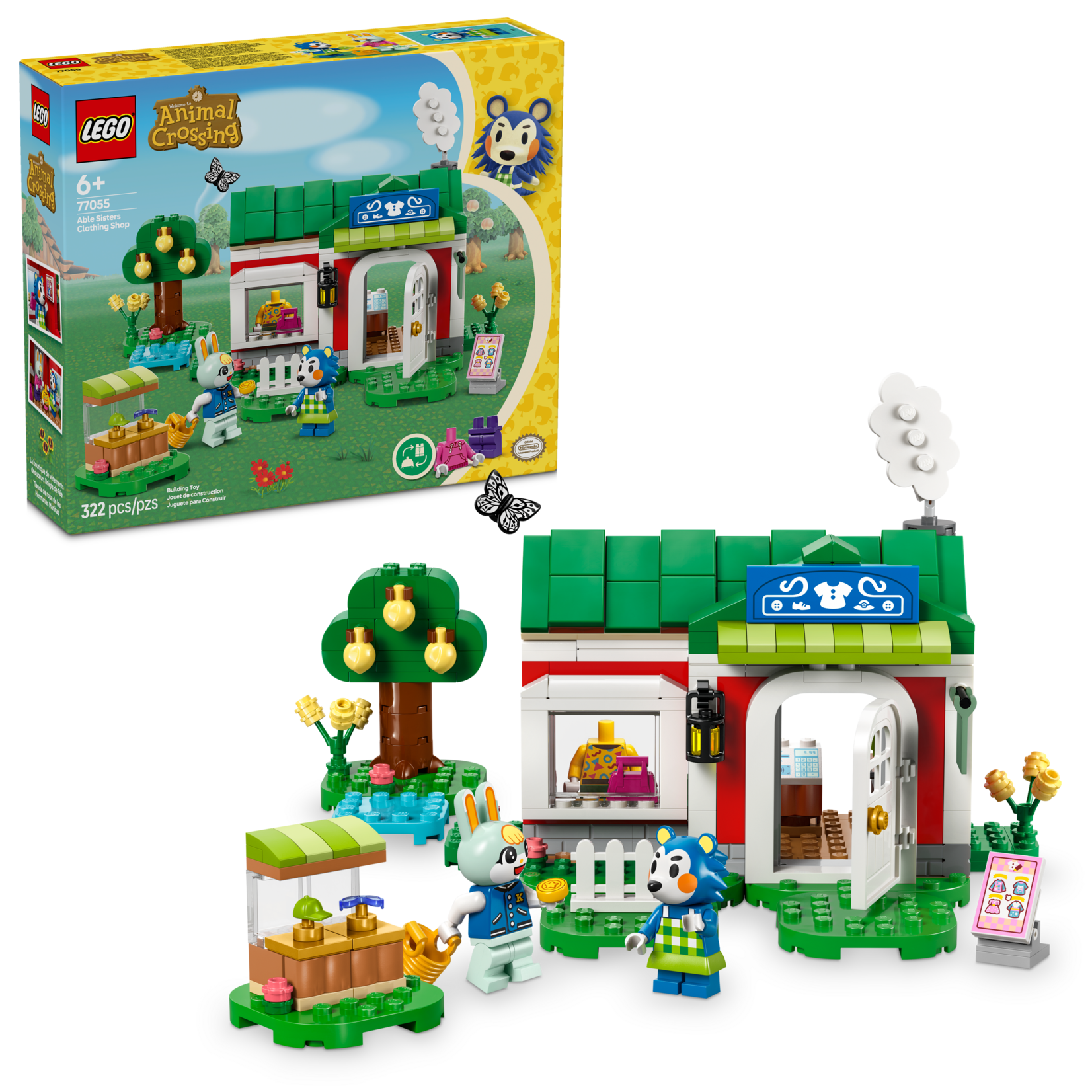 LEGO® Animal Crossing™ 77055 - Able Sisters Clothing Shop