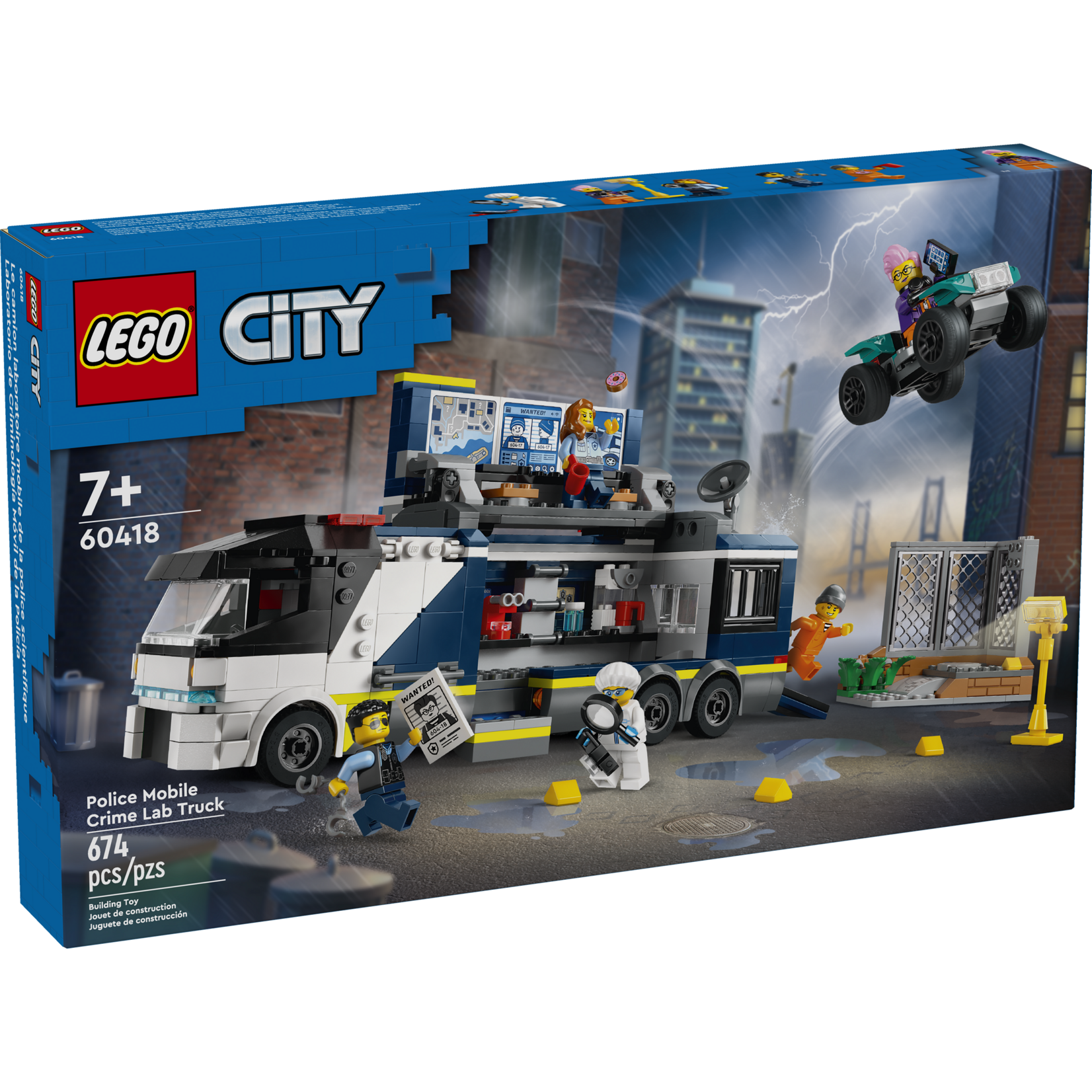 LEGO® City 60418 - Police Mobile Crime Lab Truck