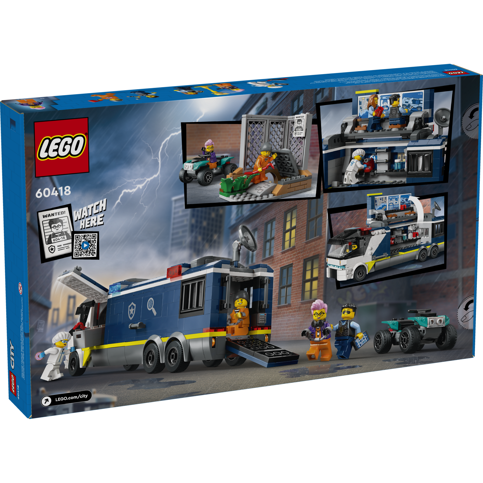 LEGO® City 60418 - Police Mobile Crime Lab Truck