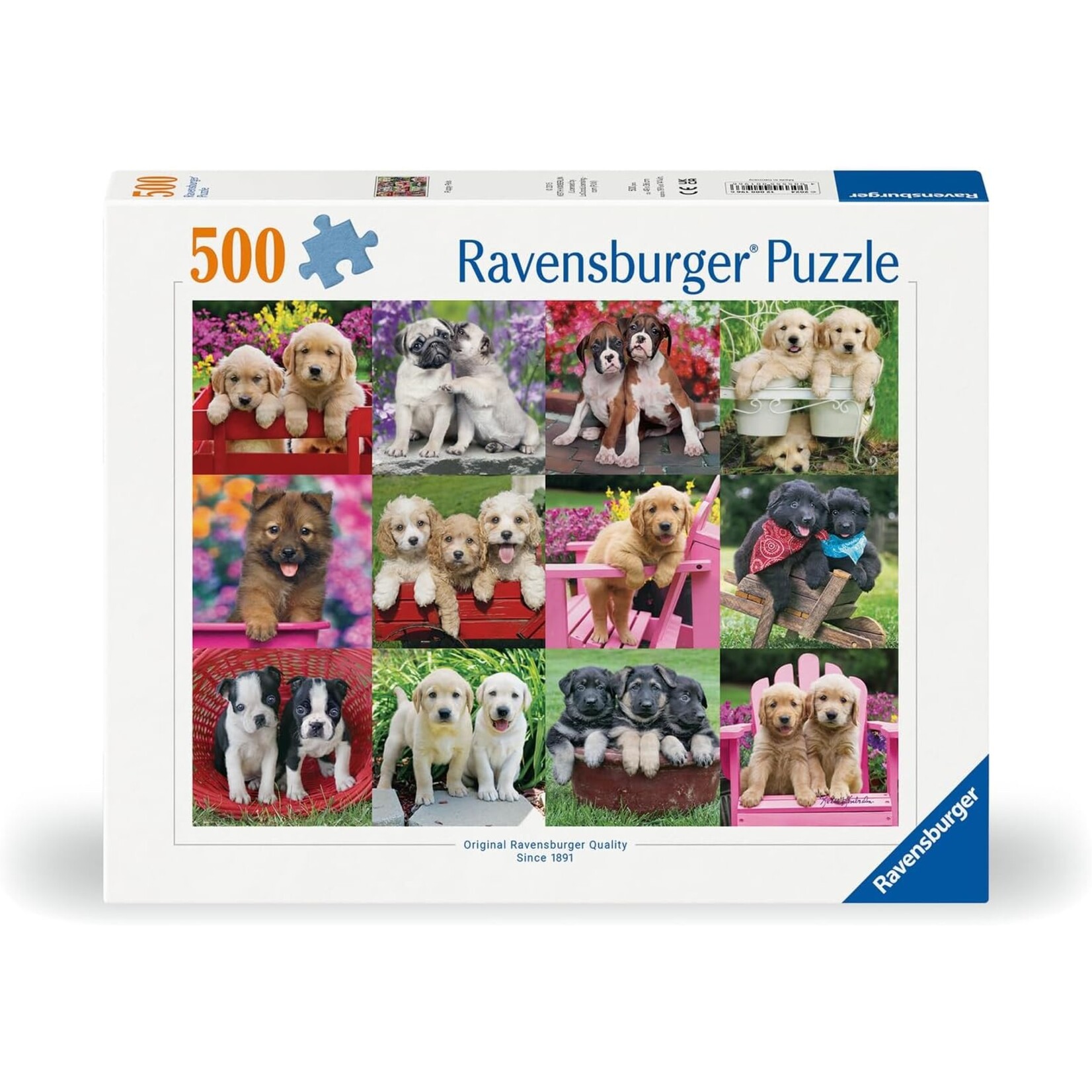 Ravensburger Puppy Pals - 500 Piece Puzzle