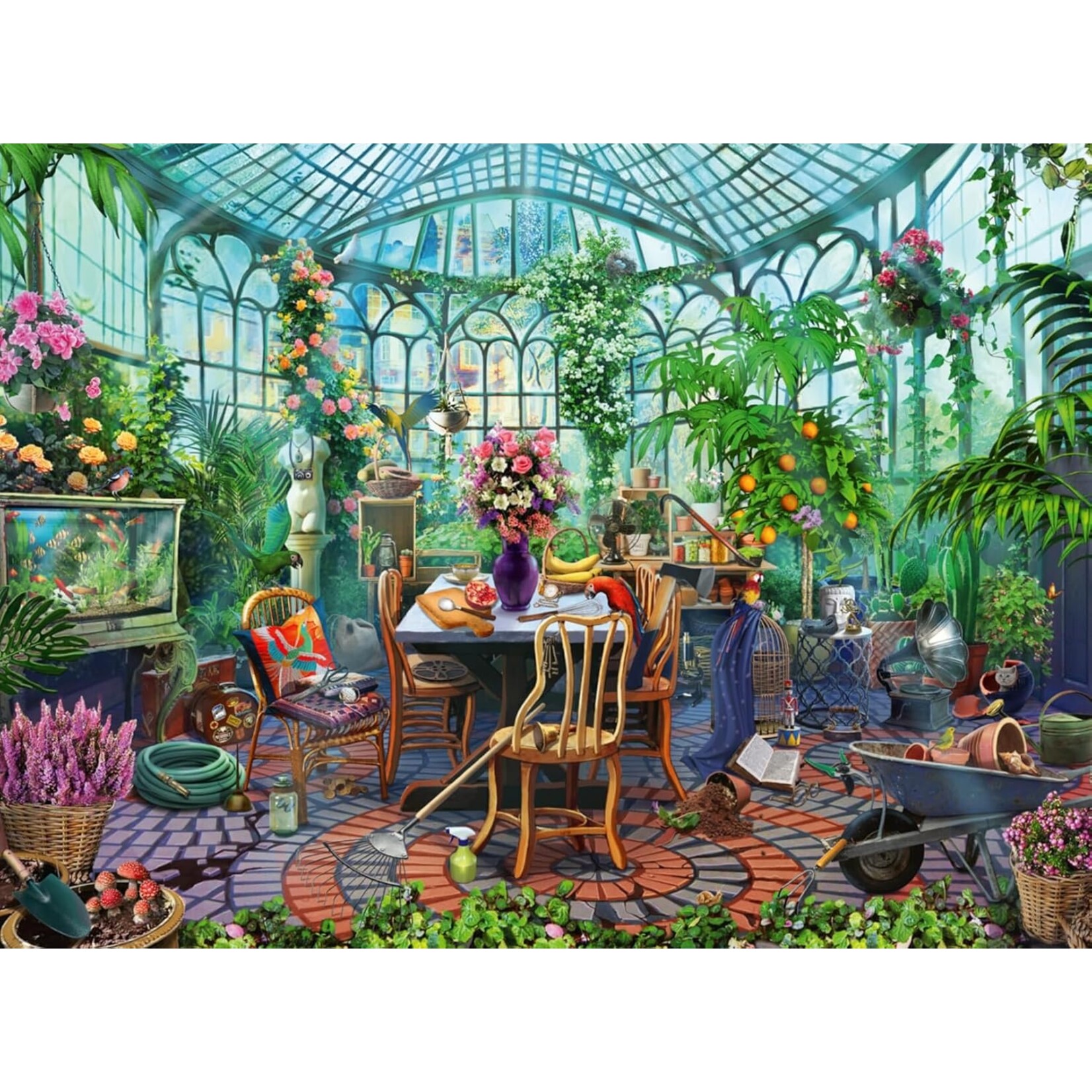 Ravensburger Greenhouse Morning - 500 Piece Puzzle