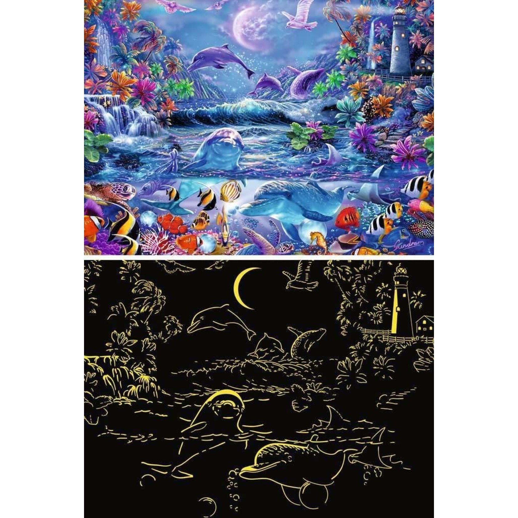 Ravensburger Moonlit Magic - 500 Piece Puzzle