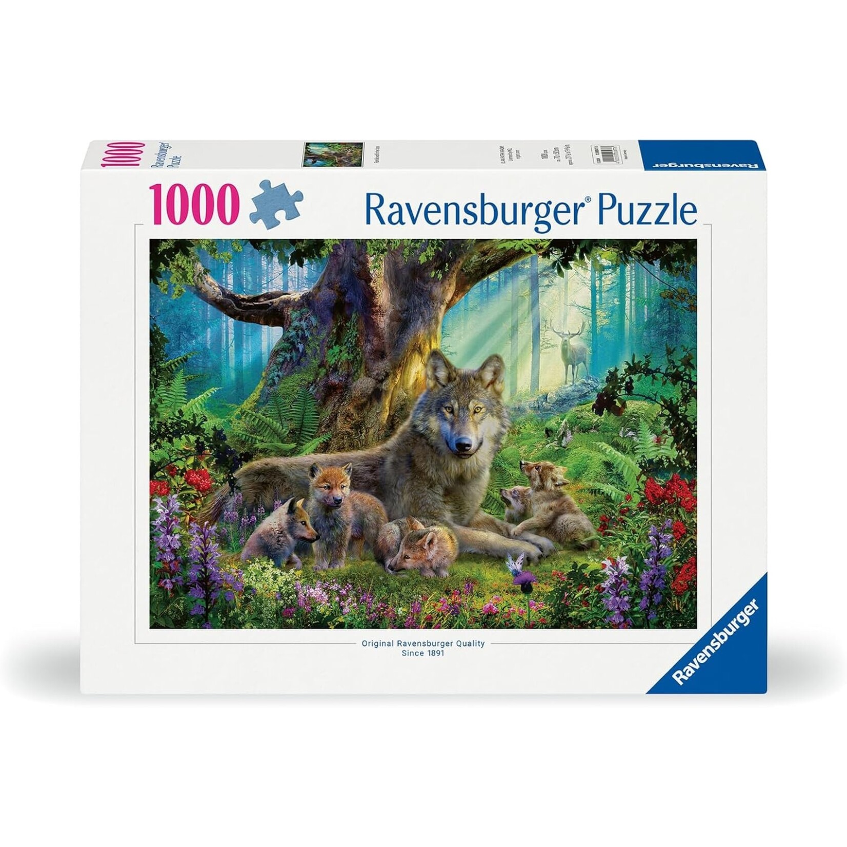 Ravensburger Wolves in the Forest - 1000 Piece Puzzle