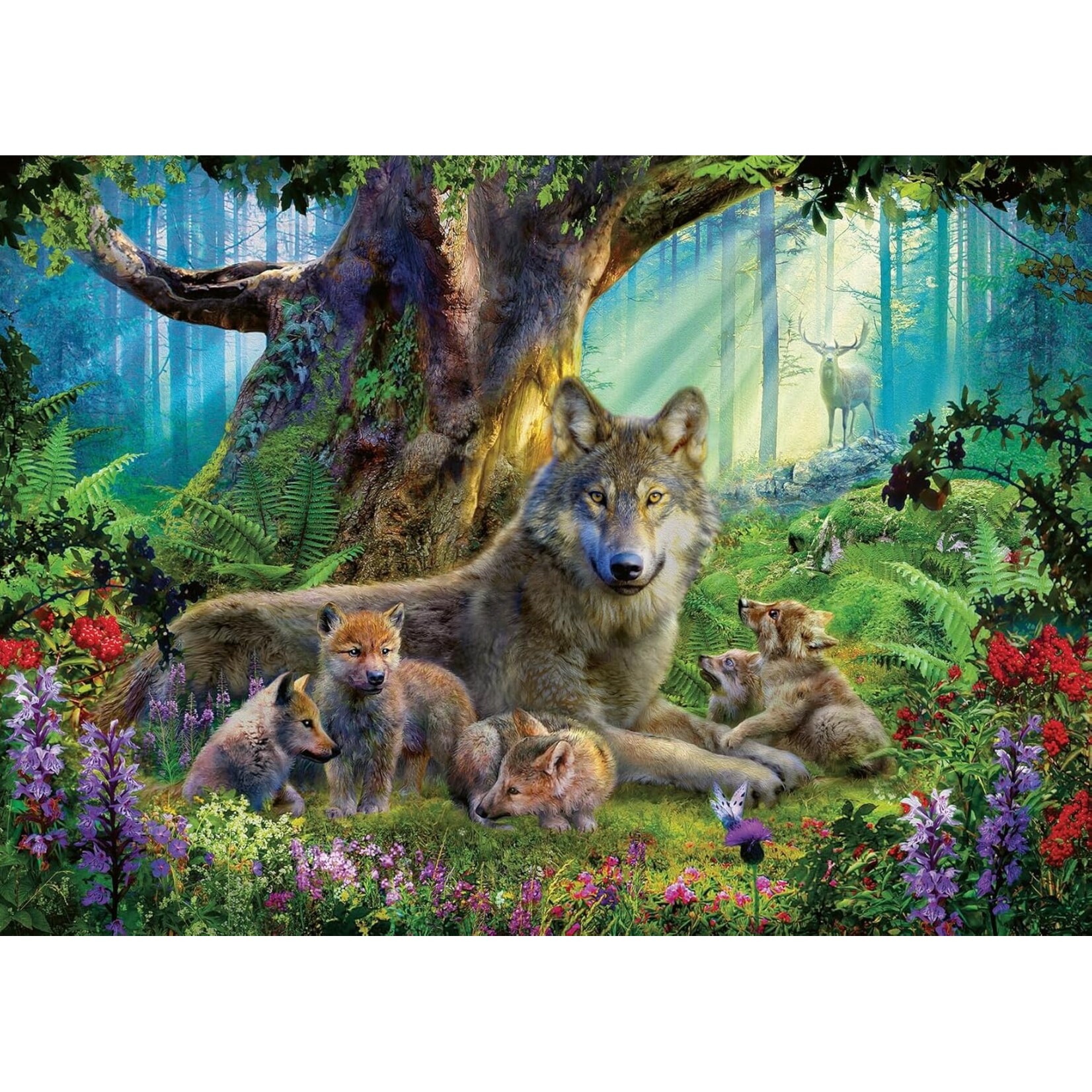 Ravensburger Wolves in the Forest - 1000 Piece Puzzle