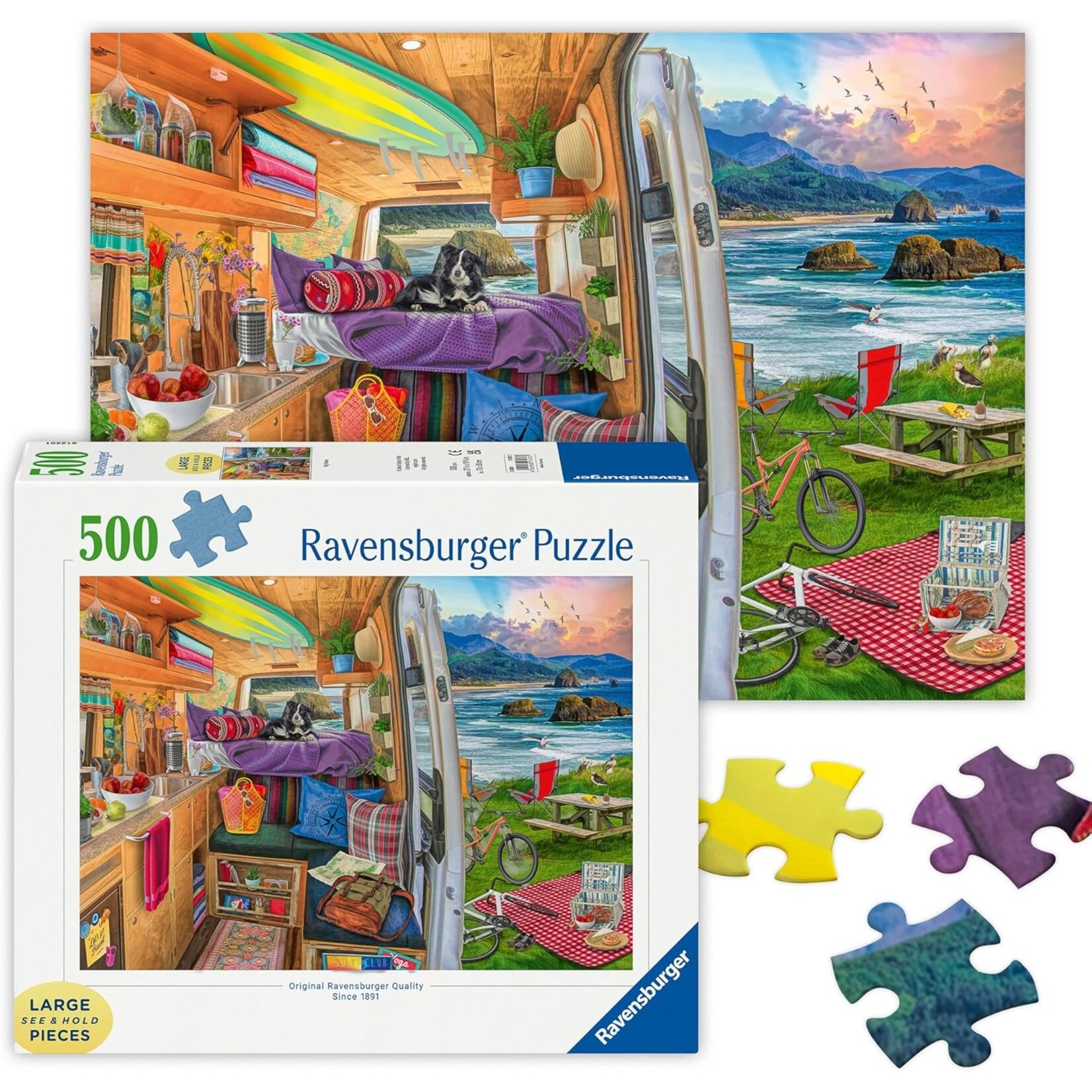 Ravensburger Rig Views - 1000 Piece Puzzle